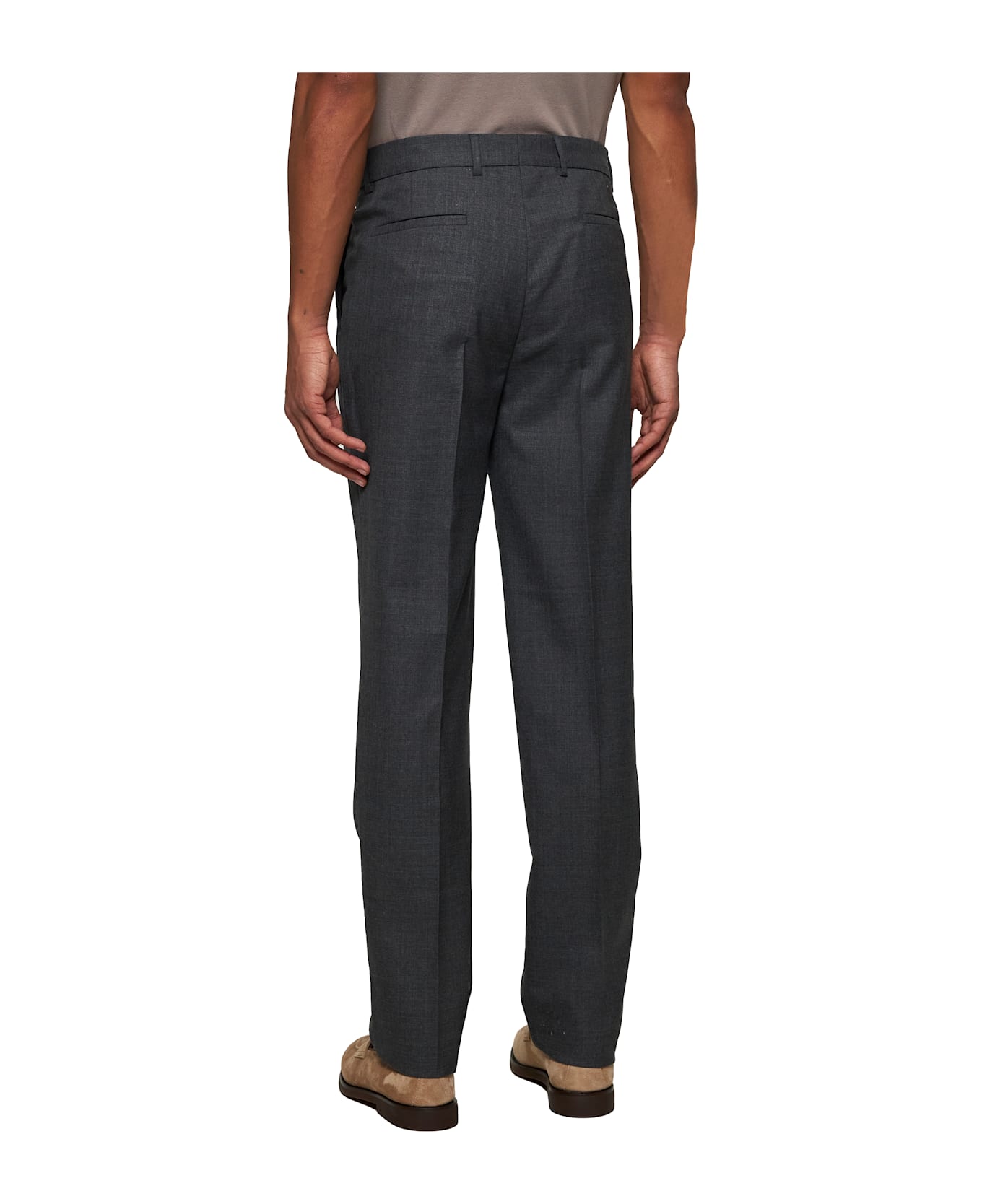 Brunello Cucinelli Pants - Grigio medio