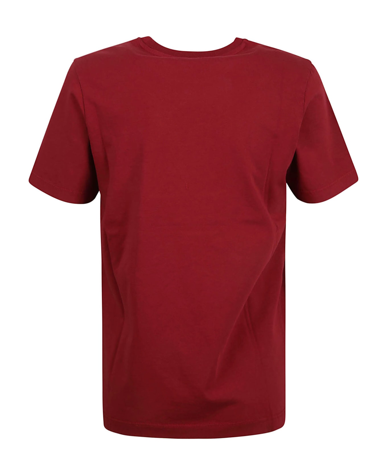 Maison Kitsuné Fox Head Patch Regular T-shirt - Brick Red