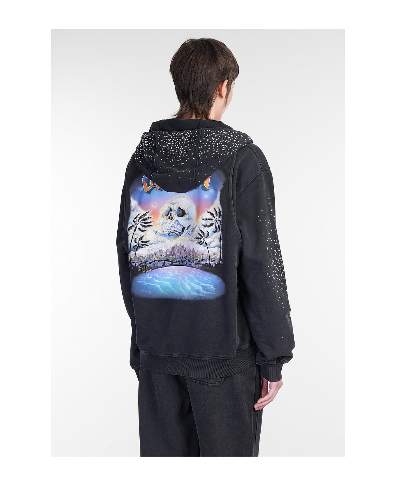 Casablanca Sweatshirt In Black Cotton - black