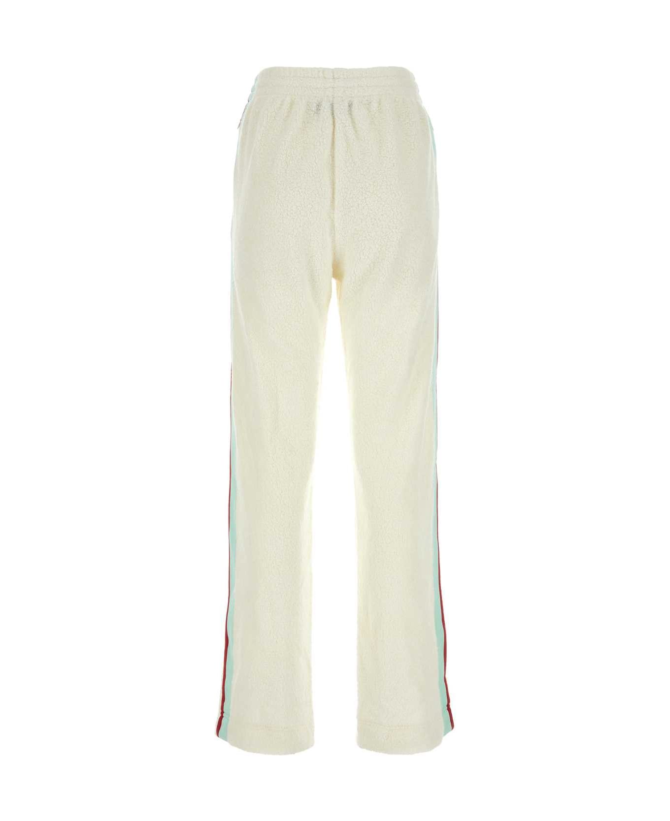 Casablanca Ivory Terry Fabric Joggers - OFFWHITE