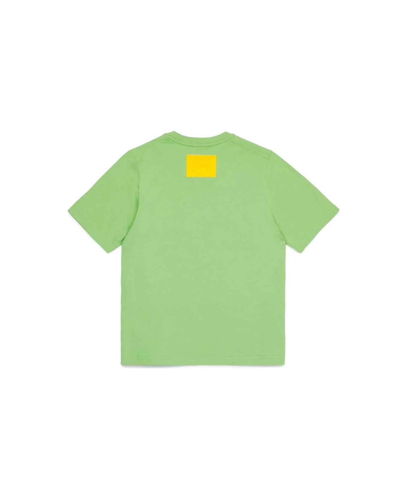 Dsquared2 T-shirt Con Stampa - Green