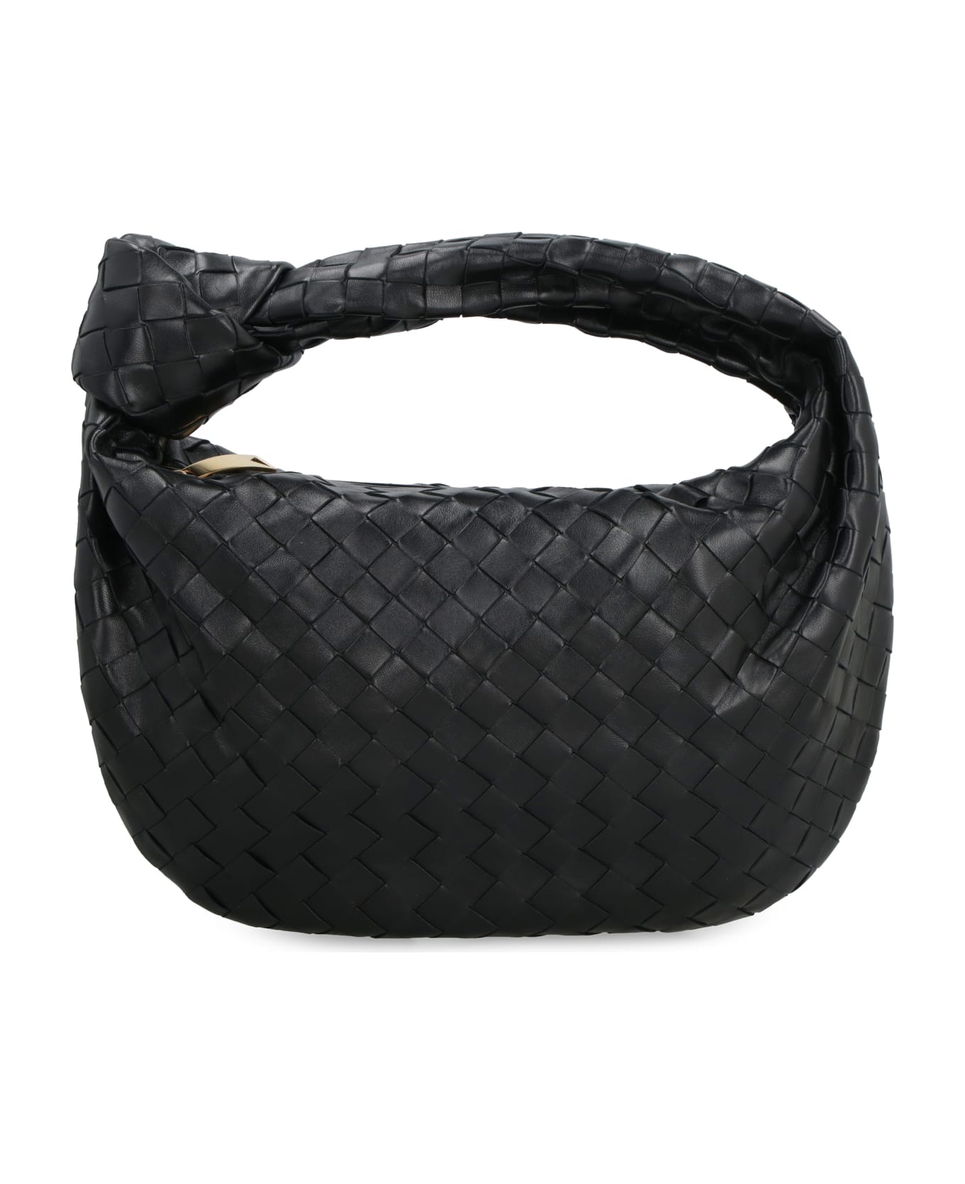 Bottega Veneta Jodie Leather Shoulder Bag - black