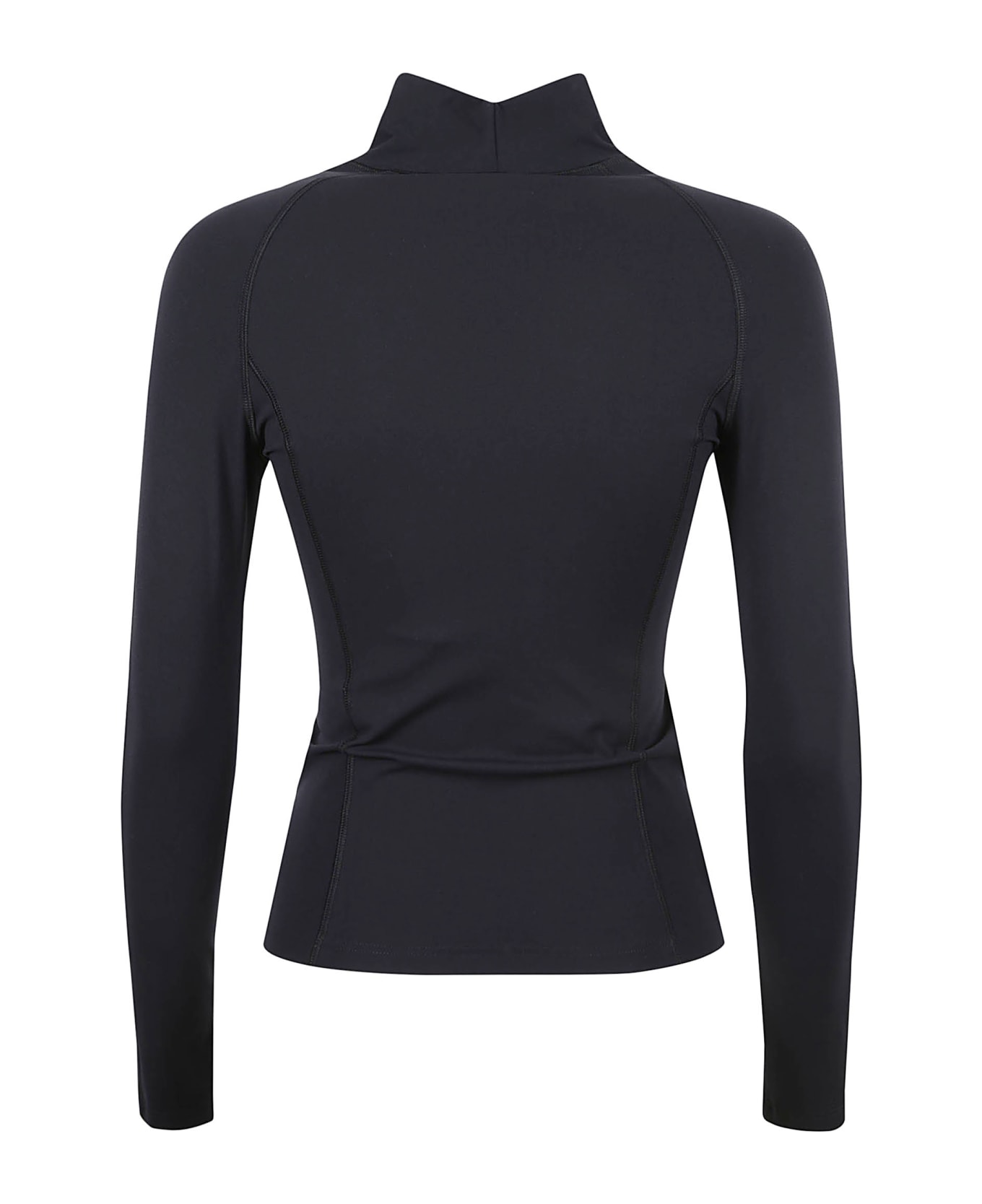 Balenciaga Fitted Turtleneck Jumper - Black