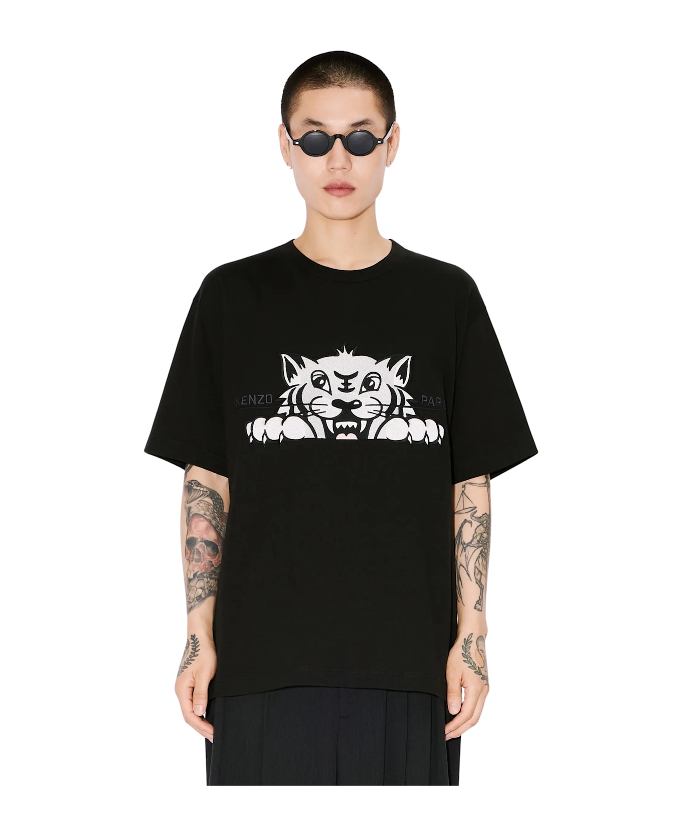 Kenzo Happy Tiger Embroid - J Black