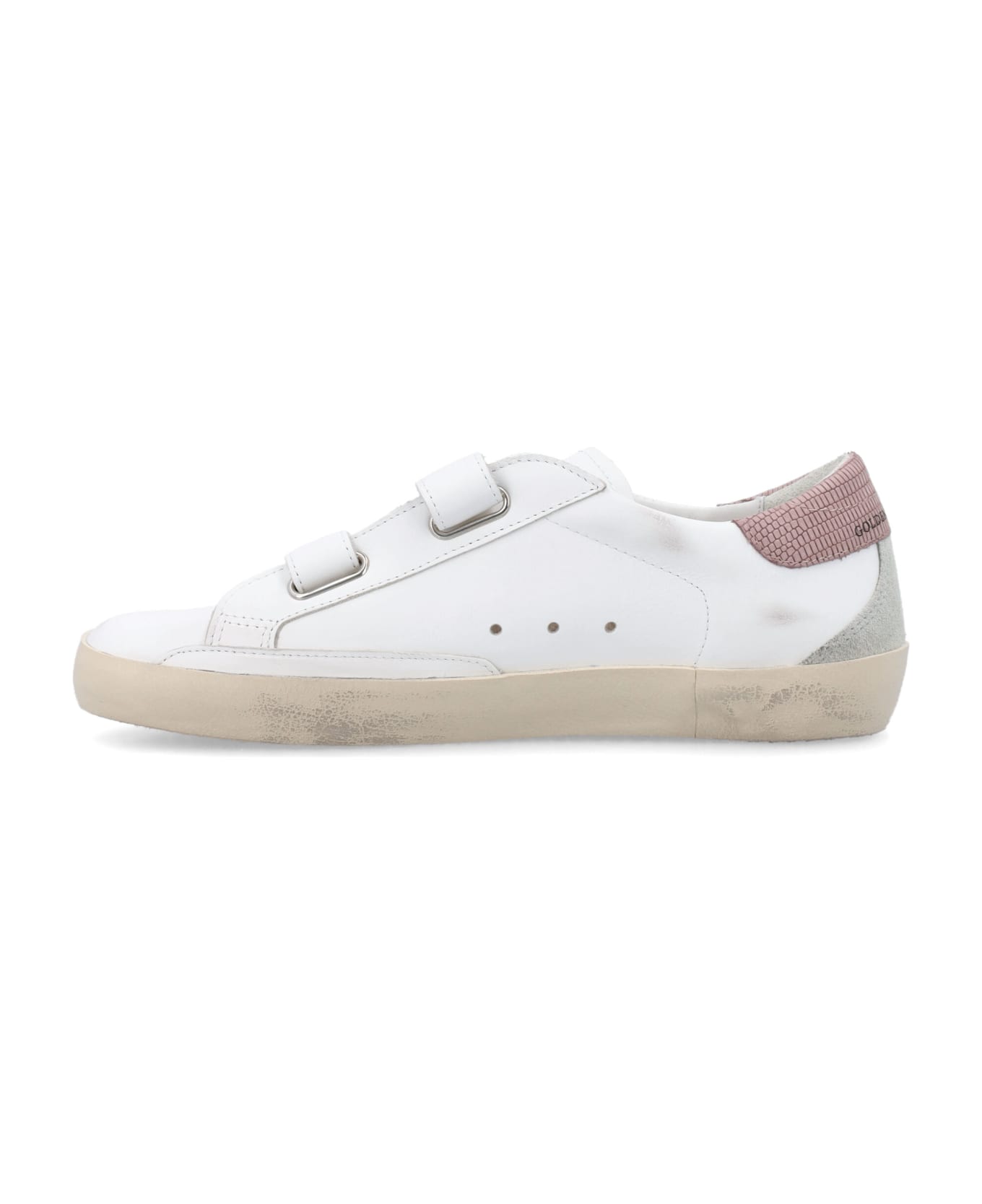 Golden Goose Kid - Old School Sneakers - WHITE/ICE