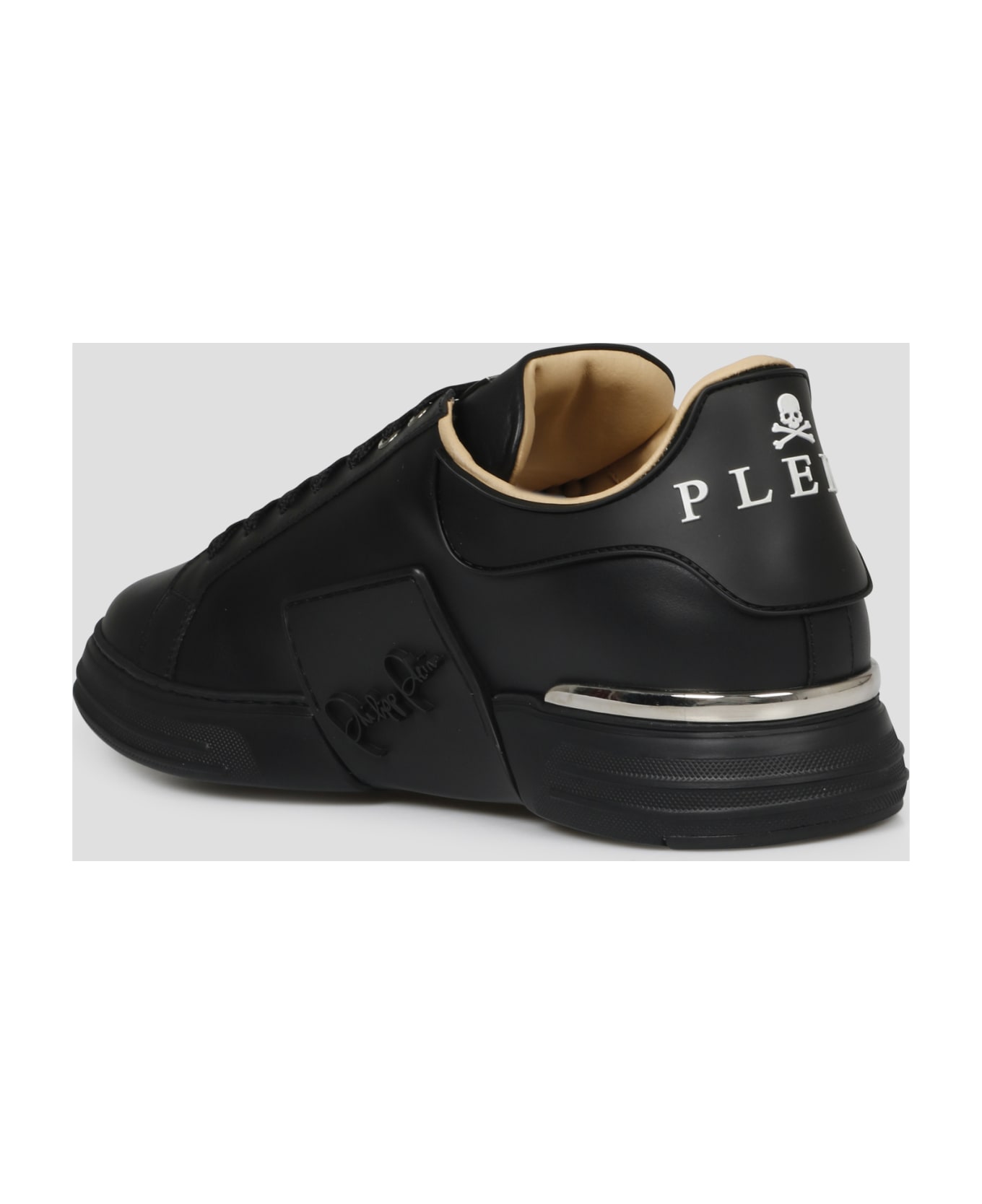 Philipp Plein Phantom Kick$ Low-top Sneakers - Black