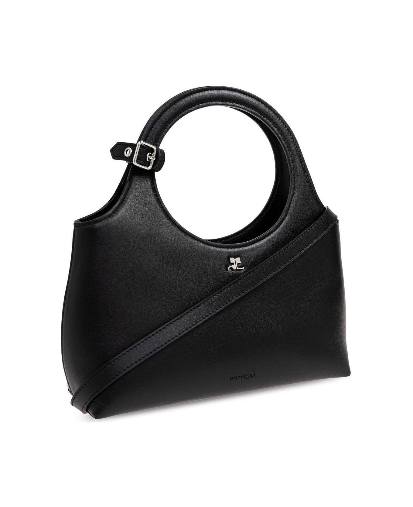 Courrèges Holy Day Top Handle Bag - Black