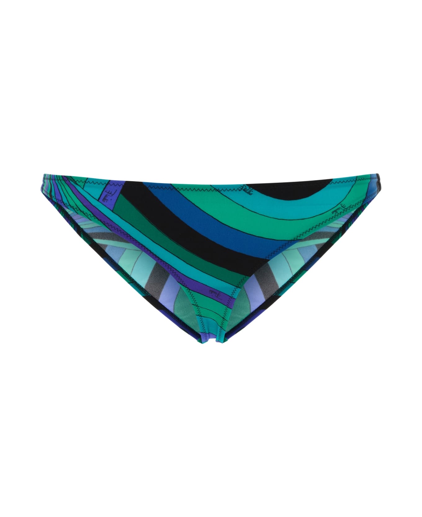 Pucci Bottom - Lycra - SMERALDO