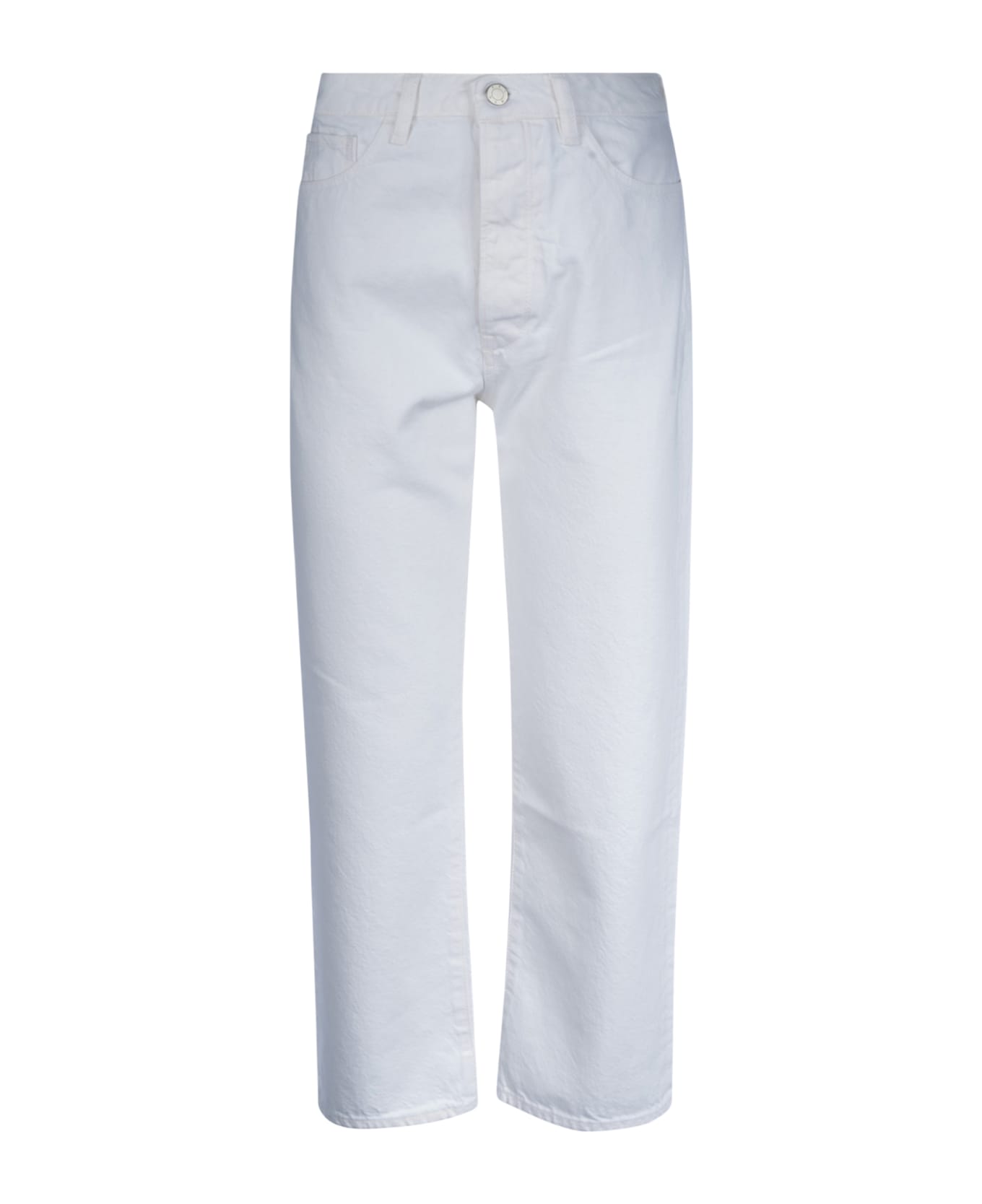 3x1 Sabina Girlfriend Core Jeans - Optic White