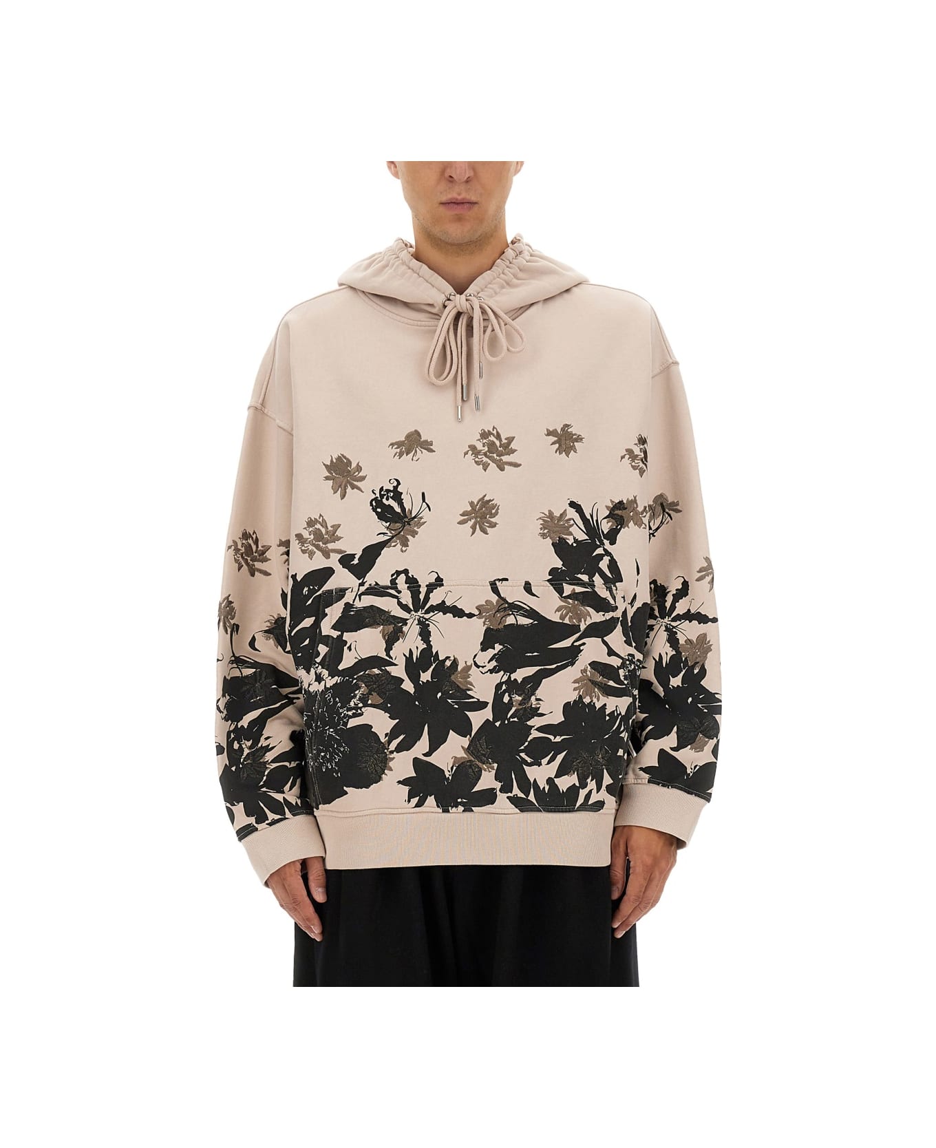 Dries Van Noten Cotton Hoodie - IVORY