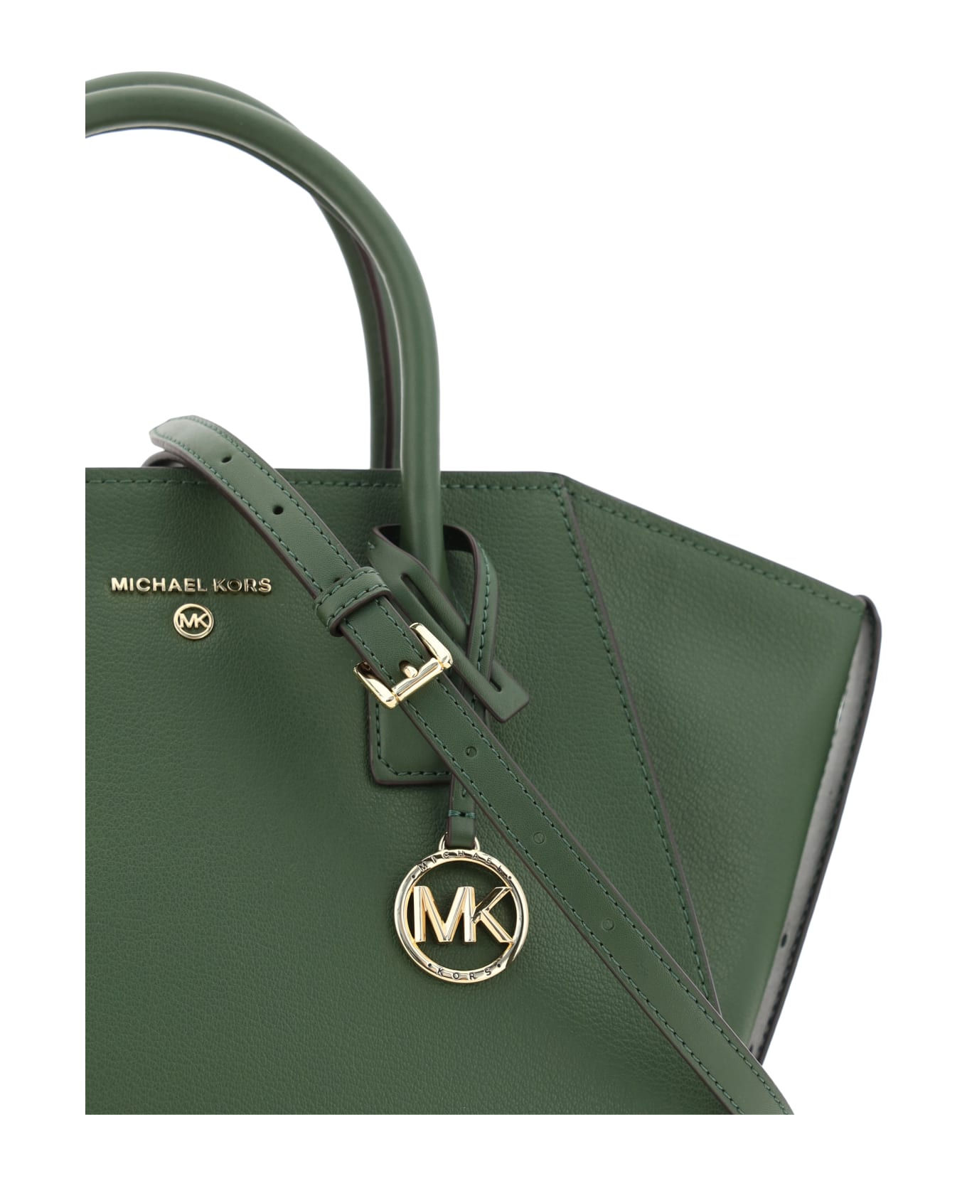 Michael Kors Avril Leather Handbag - green