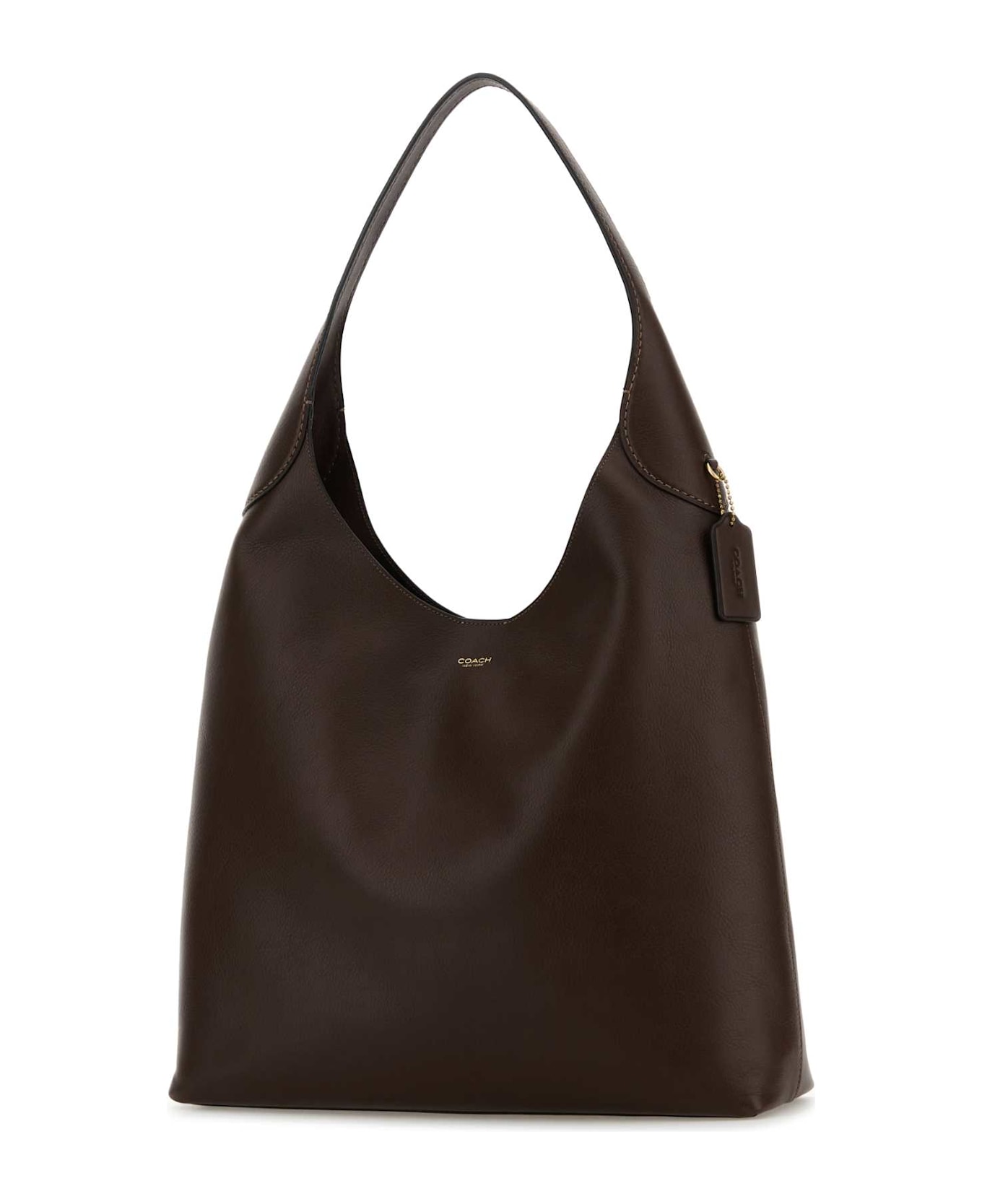 Coach Chocolate Leather Brooklyn 39 Shoulder Bag - B4MAPLE