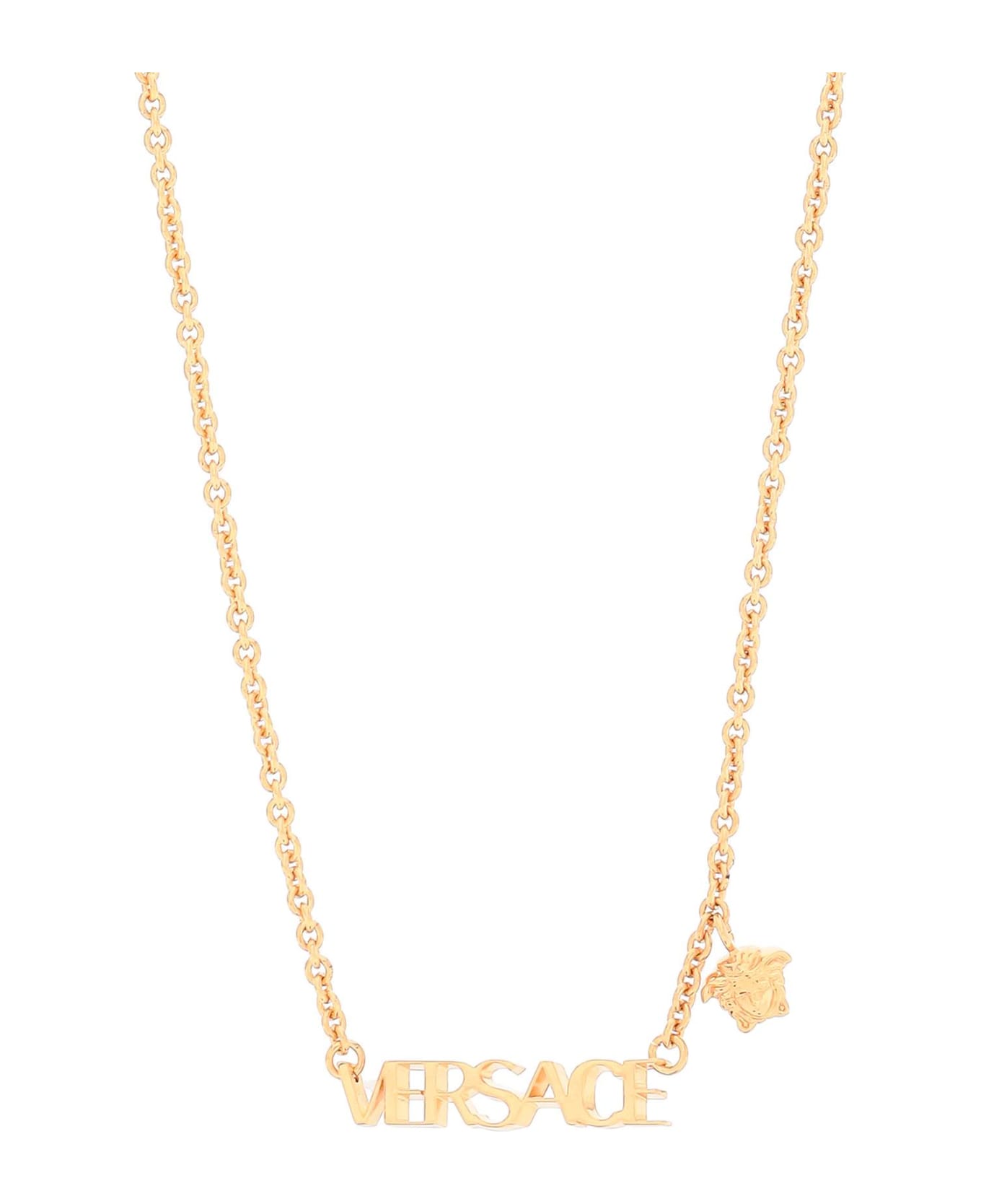 Versace Collana Logata In Metallo - Versace gold