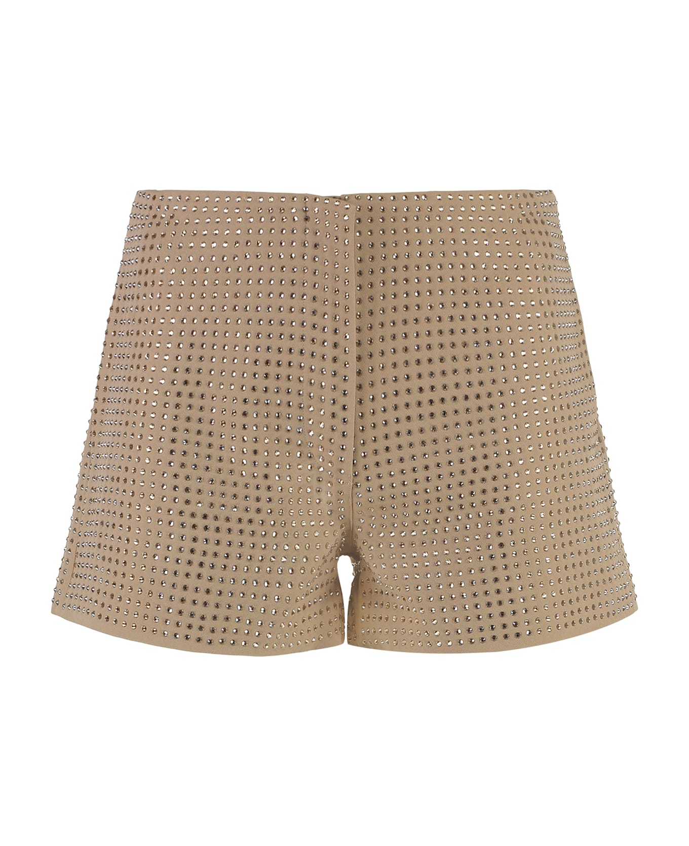 Pinko New Nevi High-rise Shorts - Beige