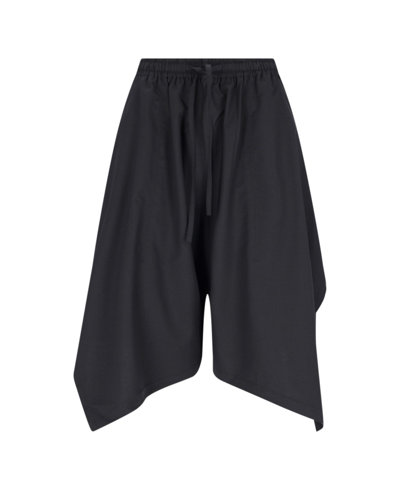 Y-3 Asymmetrical Shorts - Black  