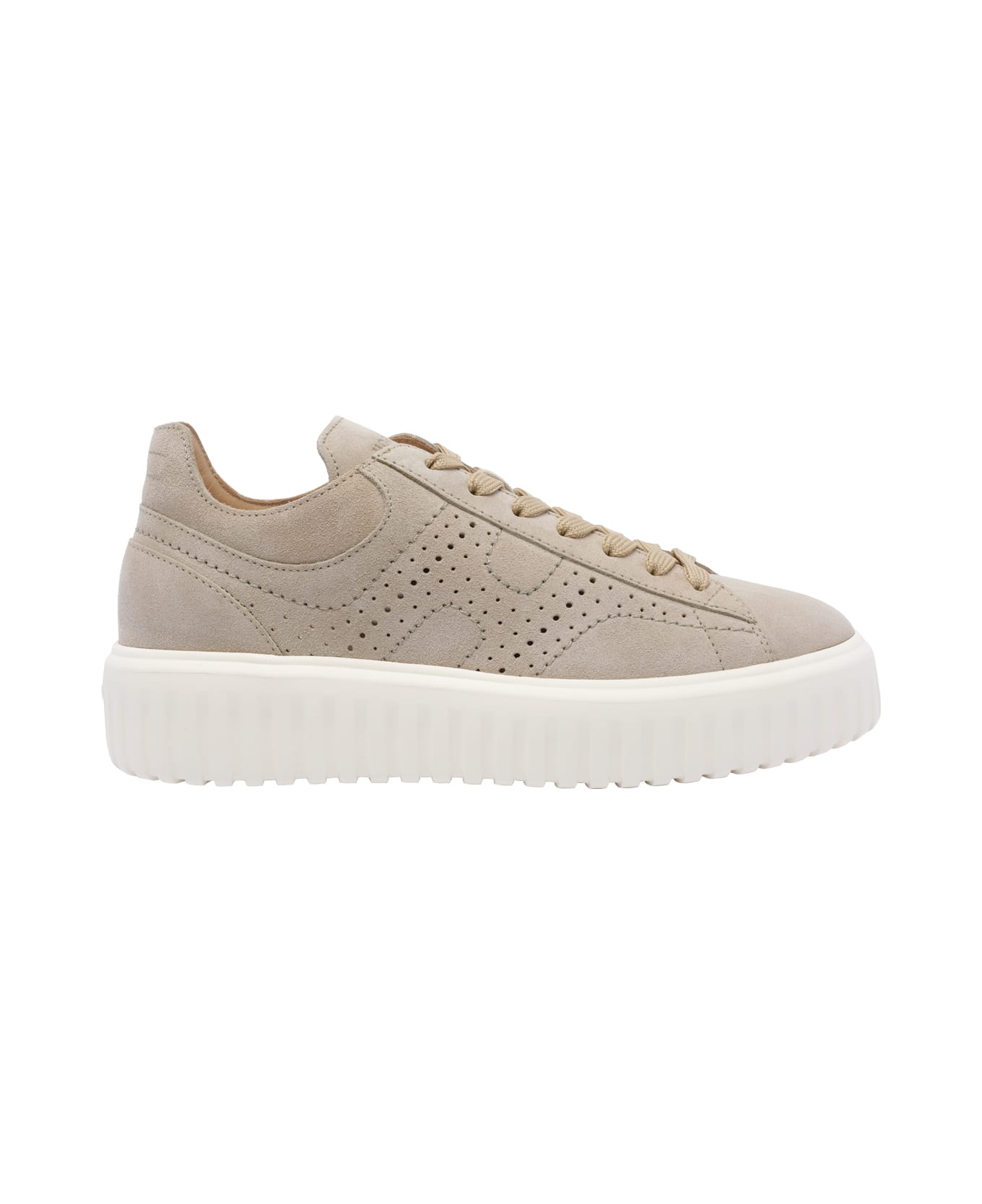 Hogan H-stripes Sneakers - Beige