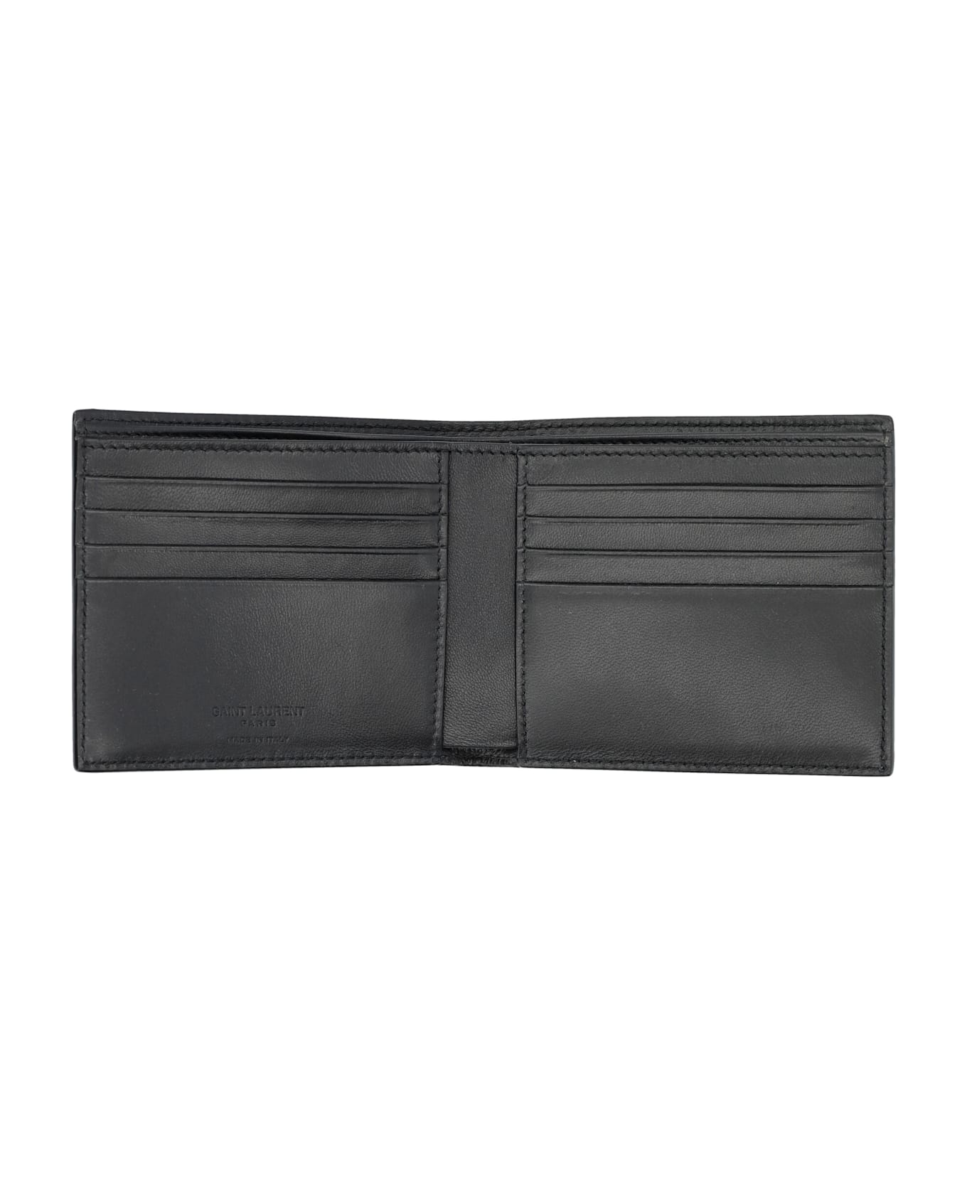 Saint Laurent East/west Wallet - BLACK