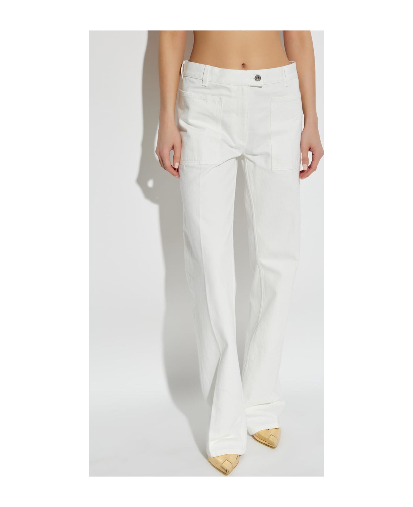 Ferragamo Straight-leg Jeans - WHITE