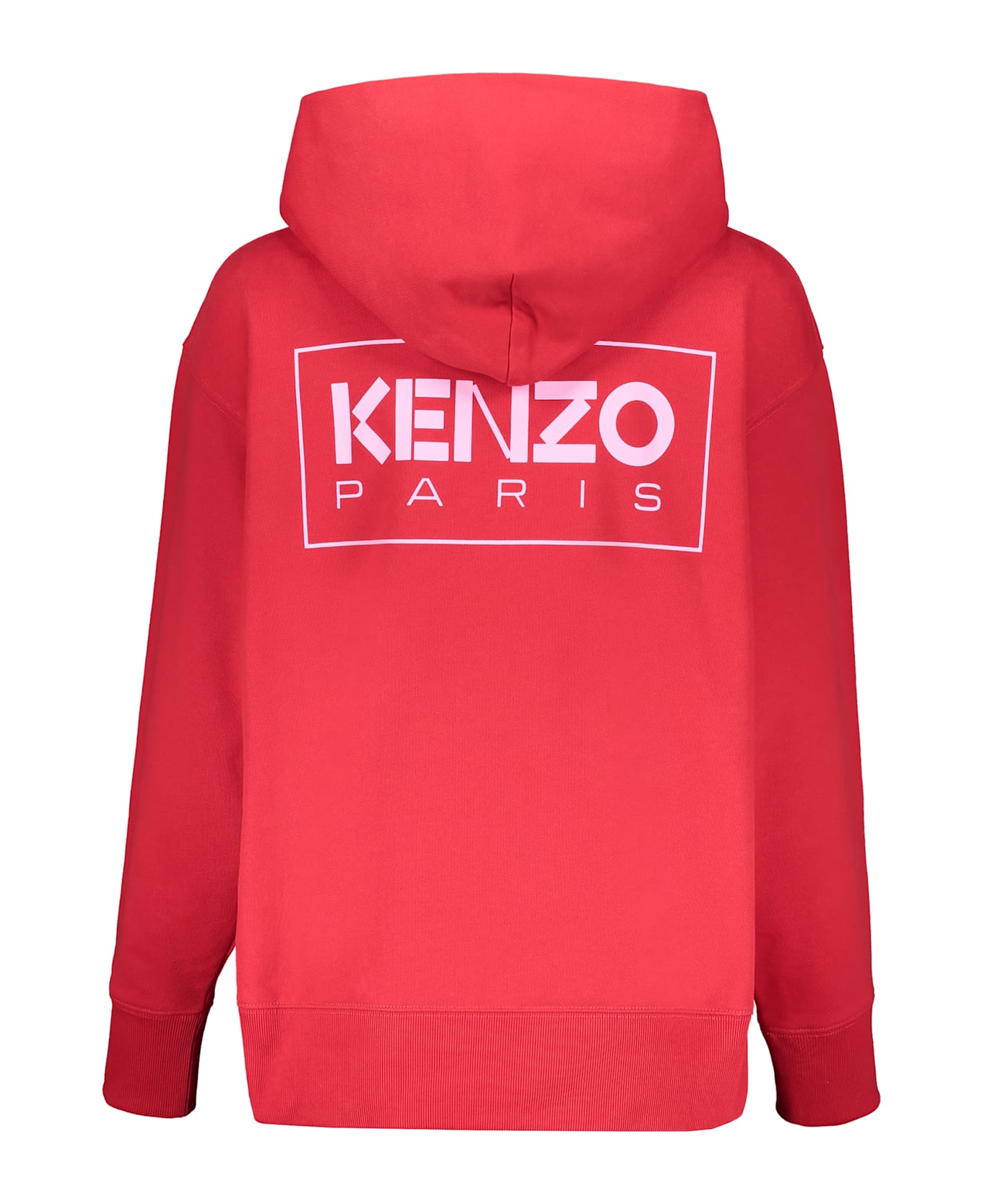 Kenzo Cotton Hoodie - red
