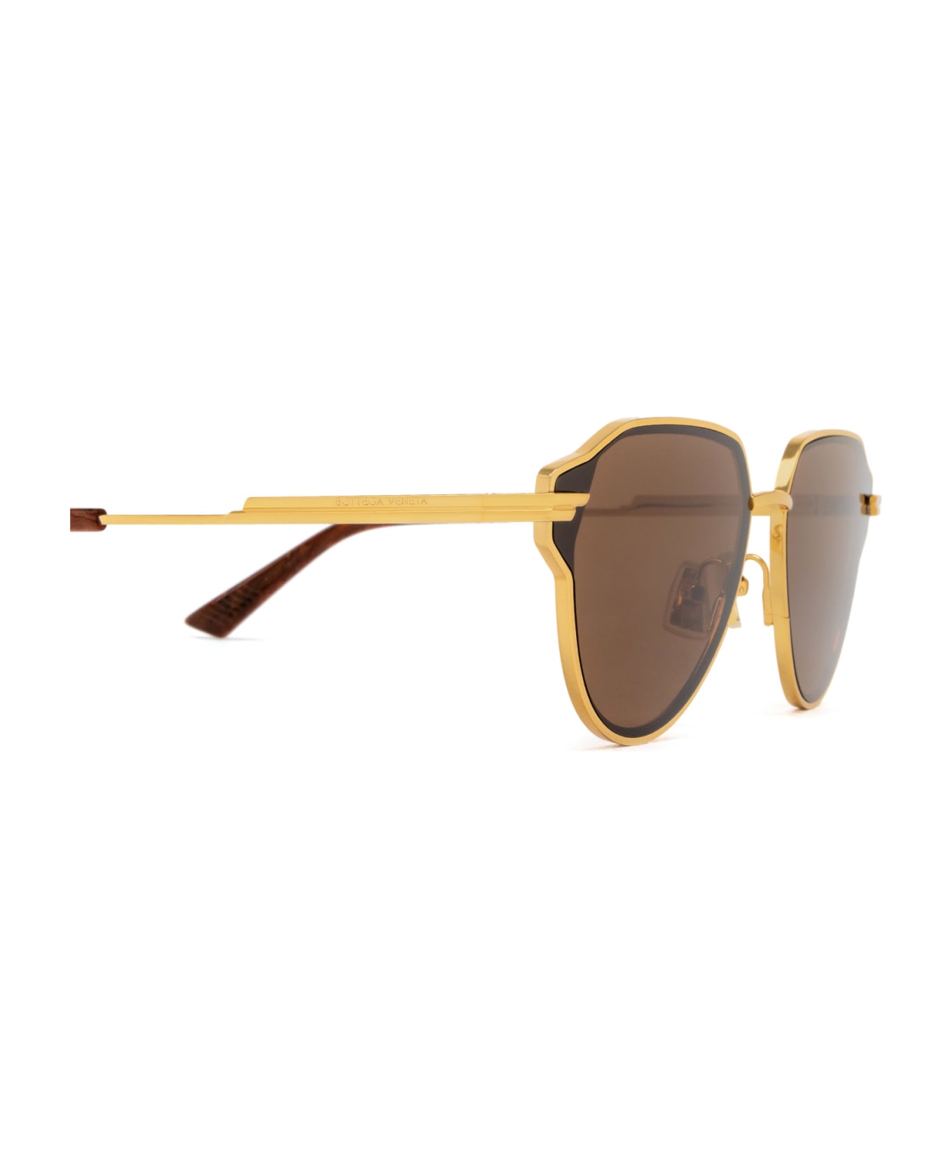 Bottega Veneta Eyewear Bv1271s Gold Sunglasses - Gold