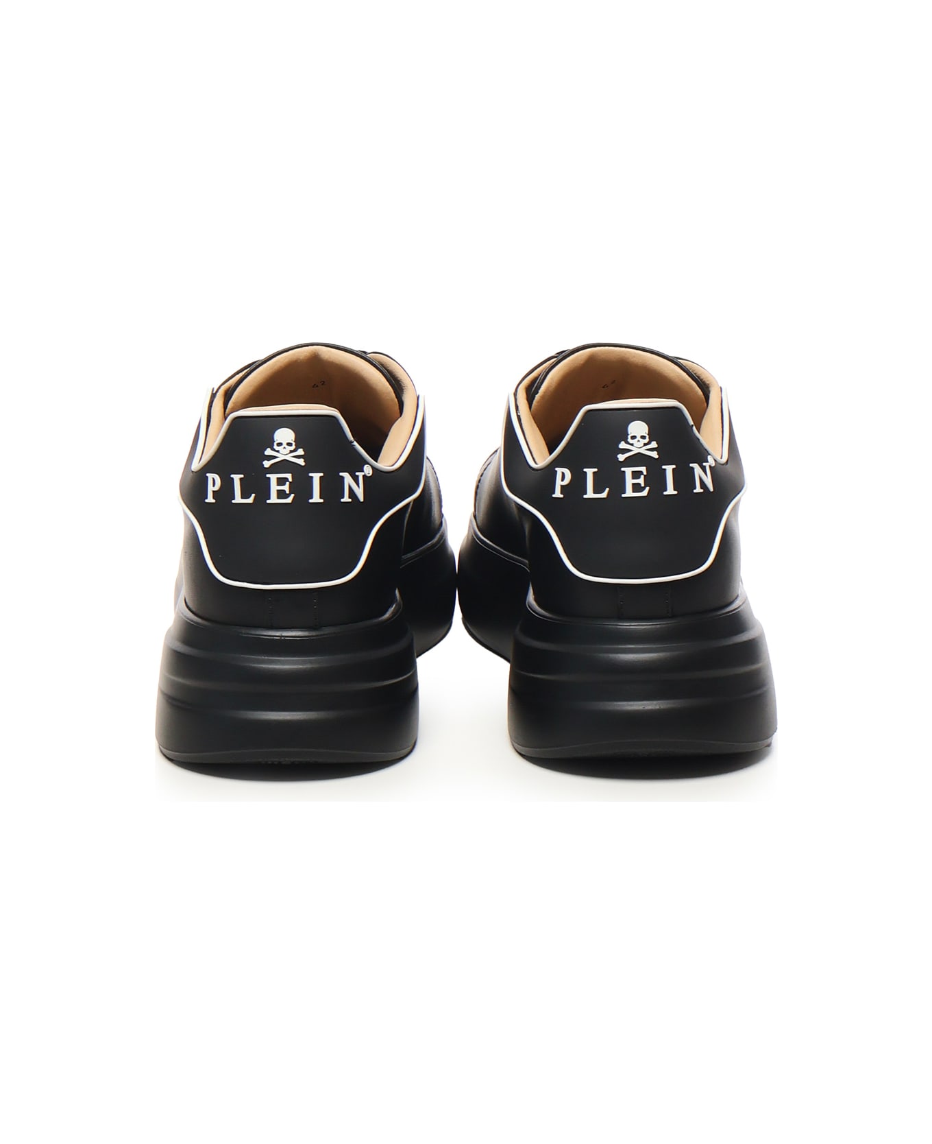 Philipp Plein Megastar Low Top Sneakers - Black