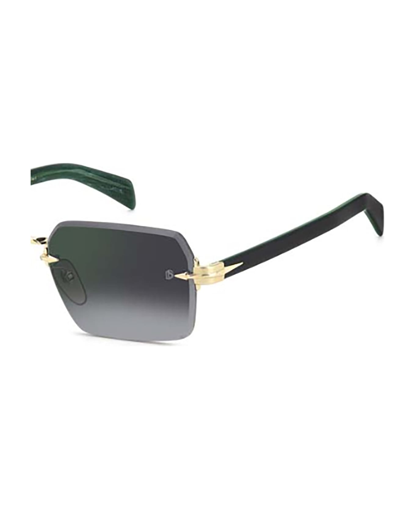 DB Eyewear by David Beckham DB 7109/S Sunglasses - Pef/nu Gold Green