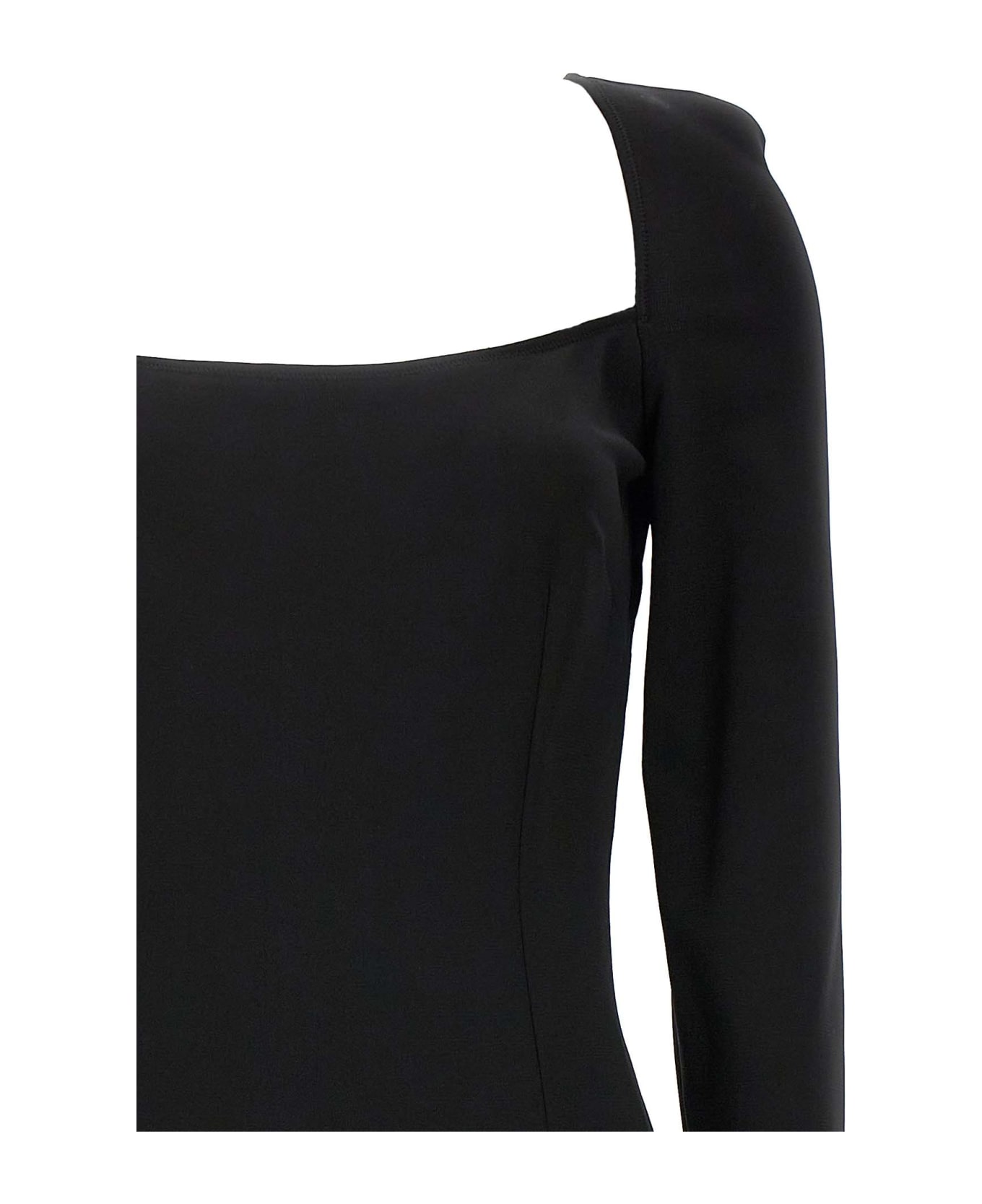 Dolce & Gabbana Milan Stitch Dress - Black ワンピース＆ドレス
