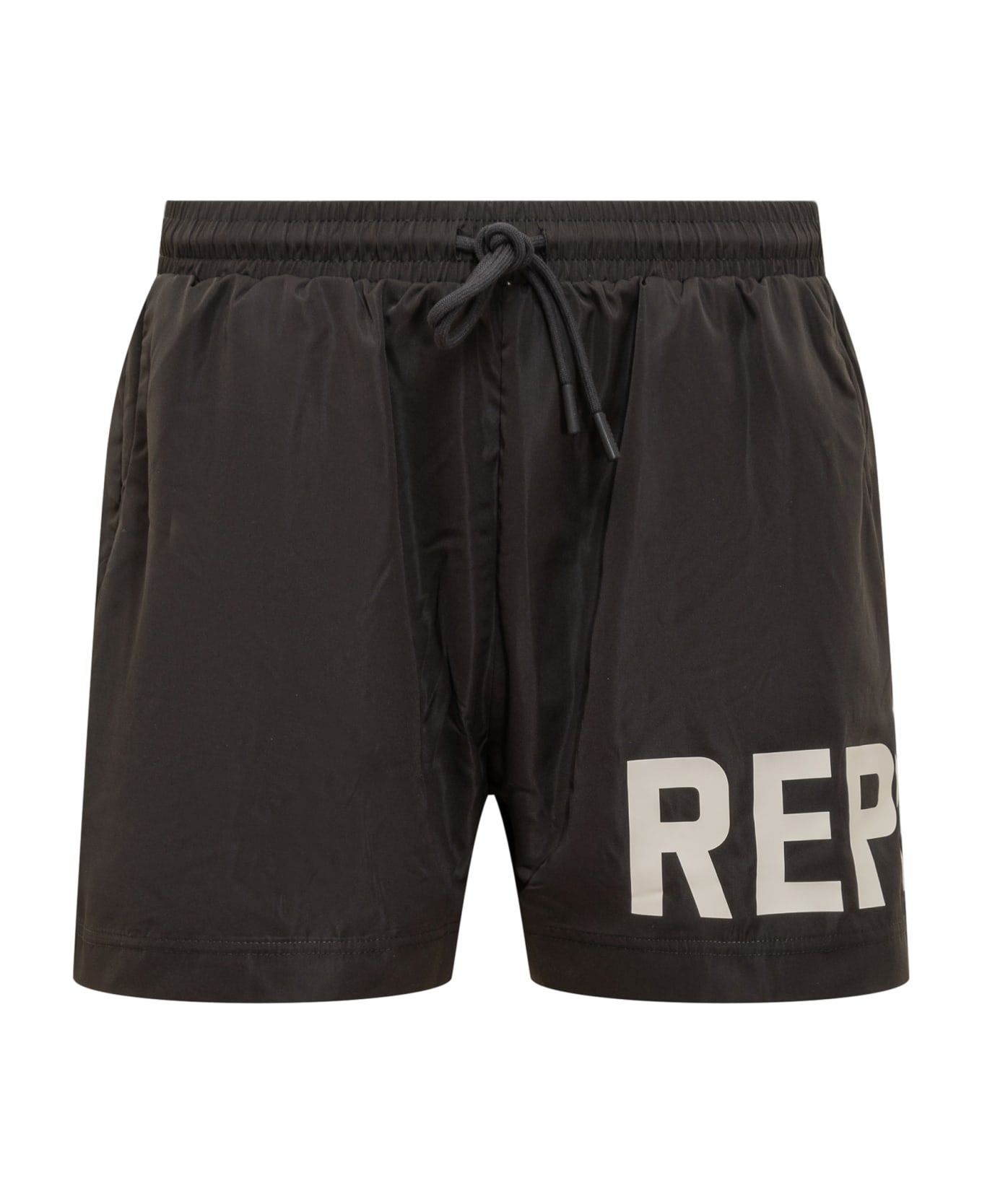 REPRESENT Swim Shorts - BLACK