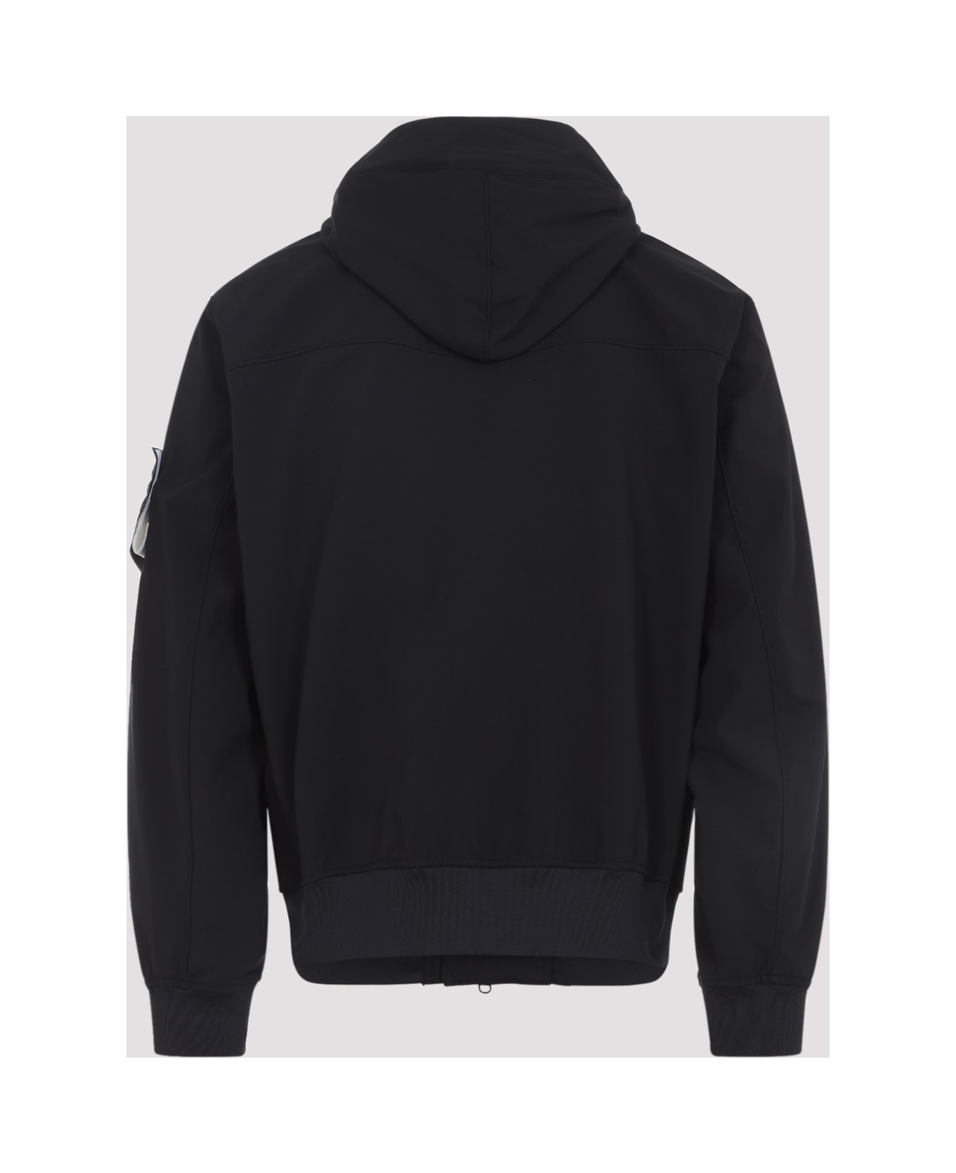 Stone Island Short Parka - Black