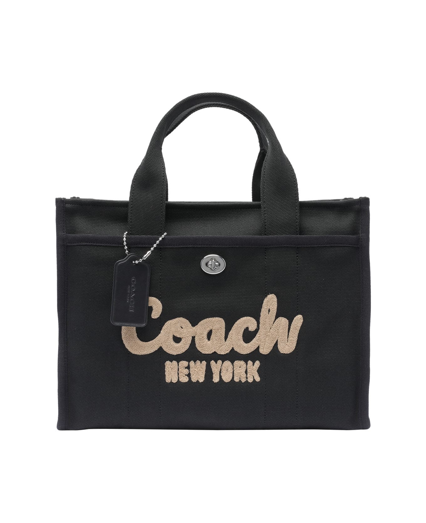 Coach Cargo Tote Bag - BLACK
