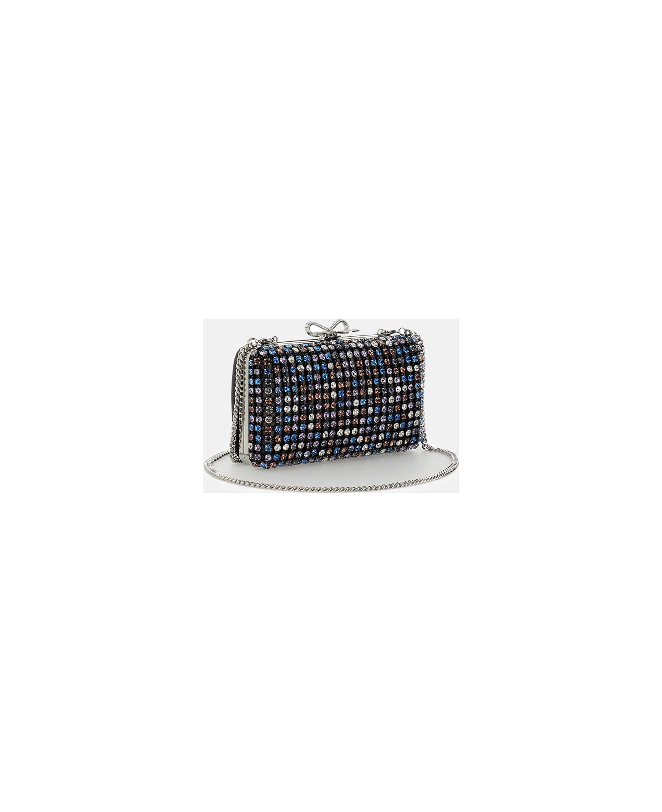 self-portrait Crystal Clutch - MultiColour