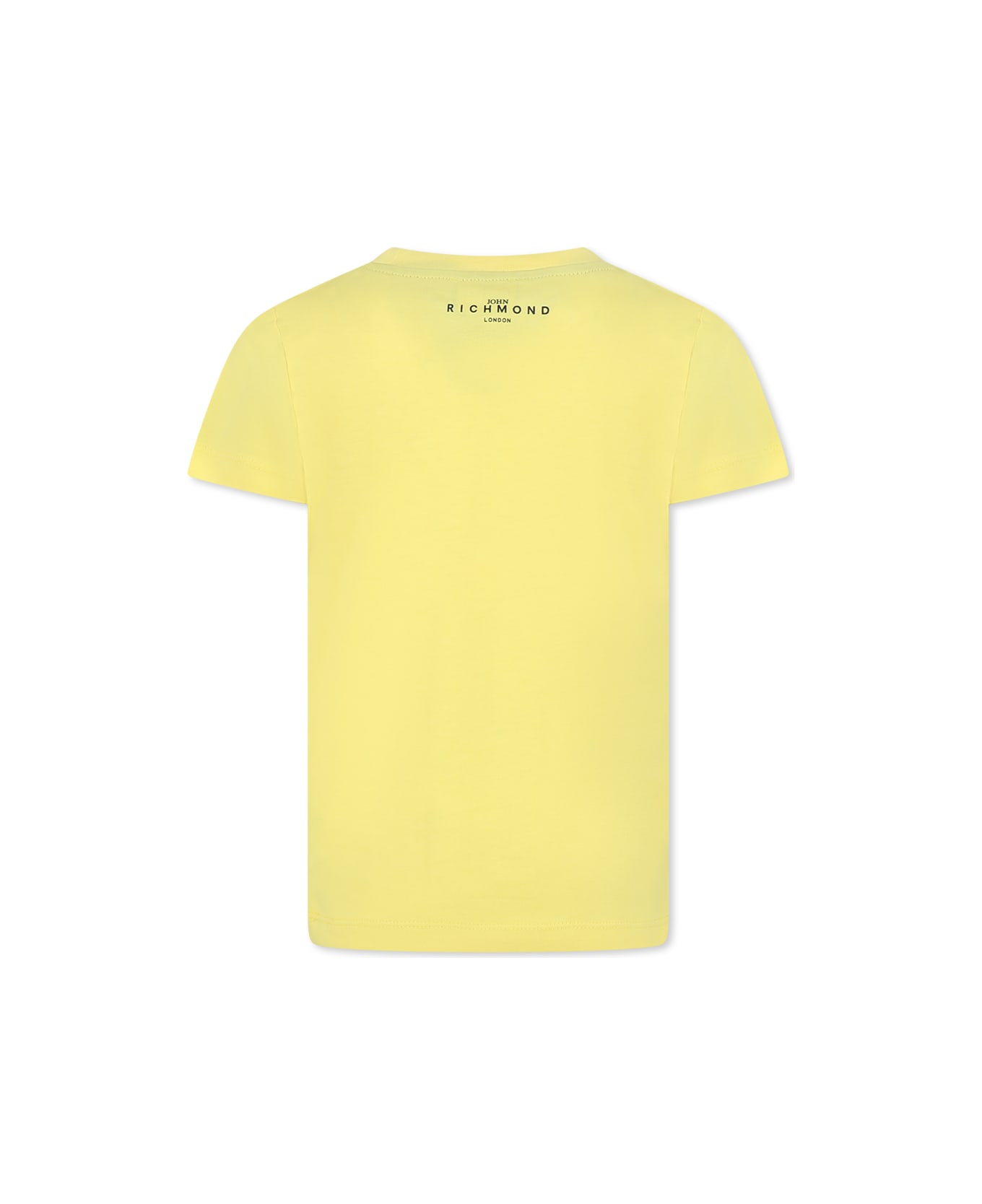 Richmond Yellow T-shirt For Boy With Logo - Yellow