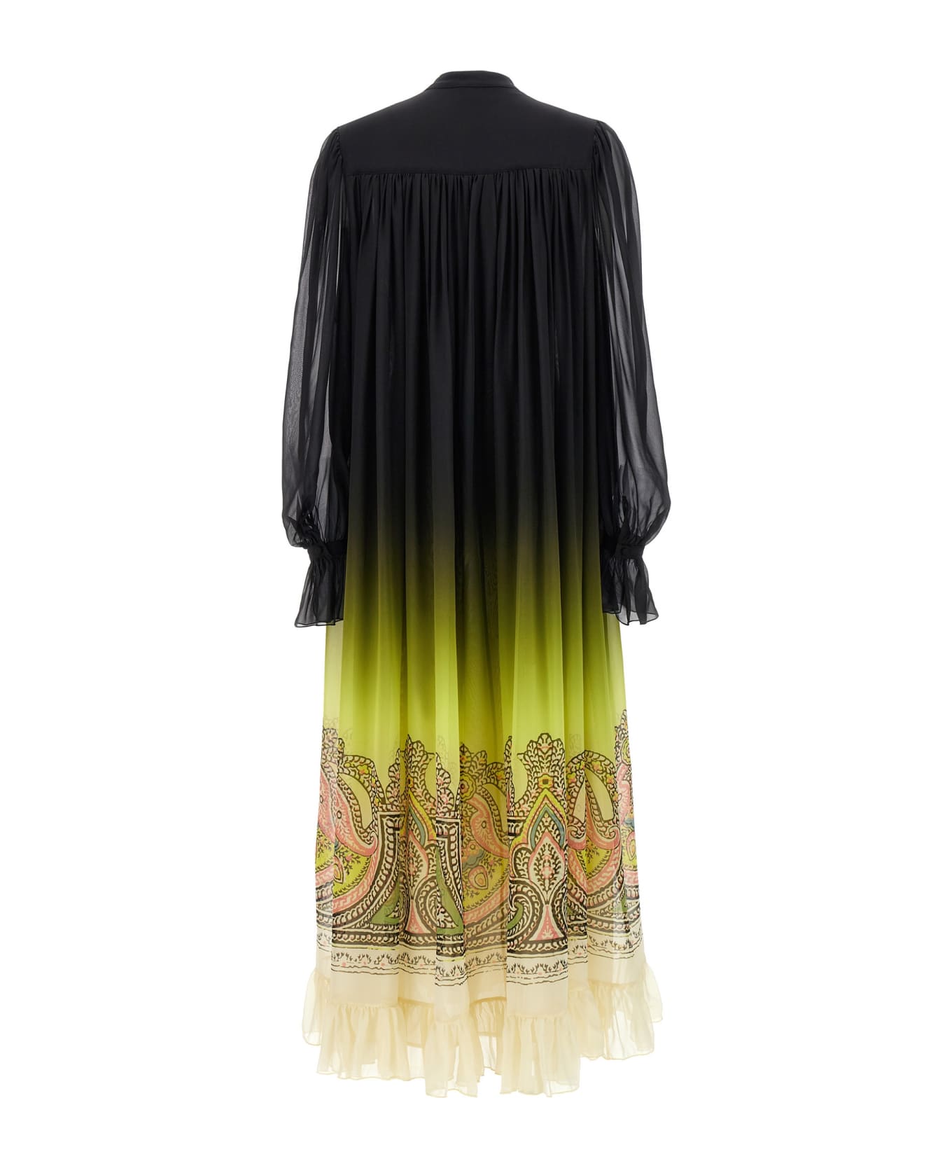 Etro 'paisley' Long Dress - Multicolor
