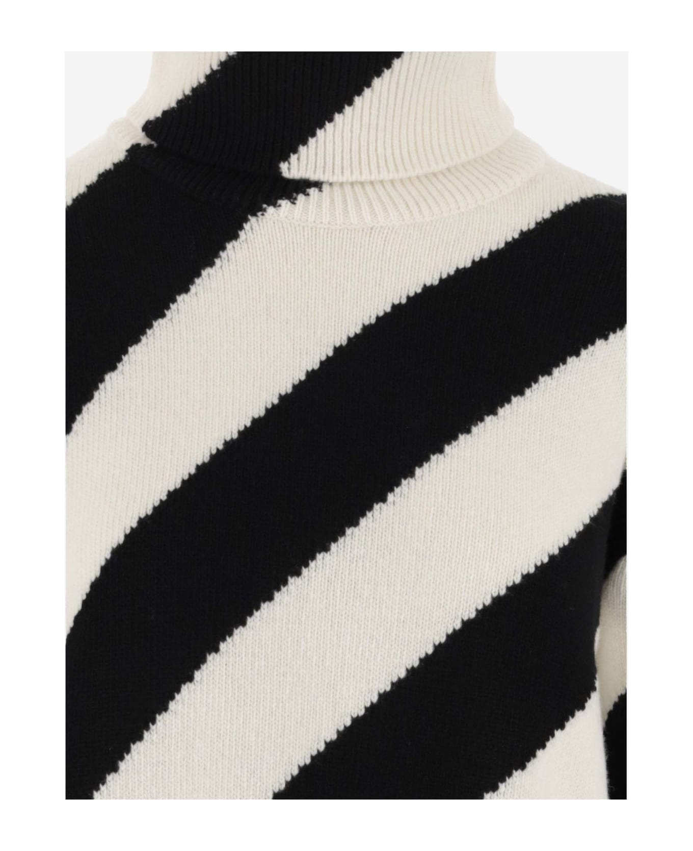 Valentino Garavani Stripe Sweater - Black