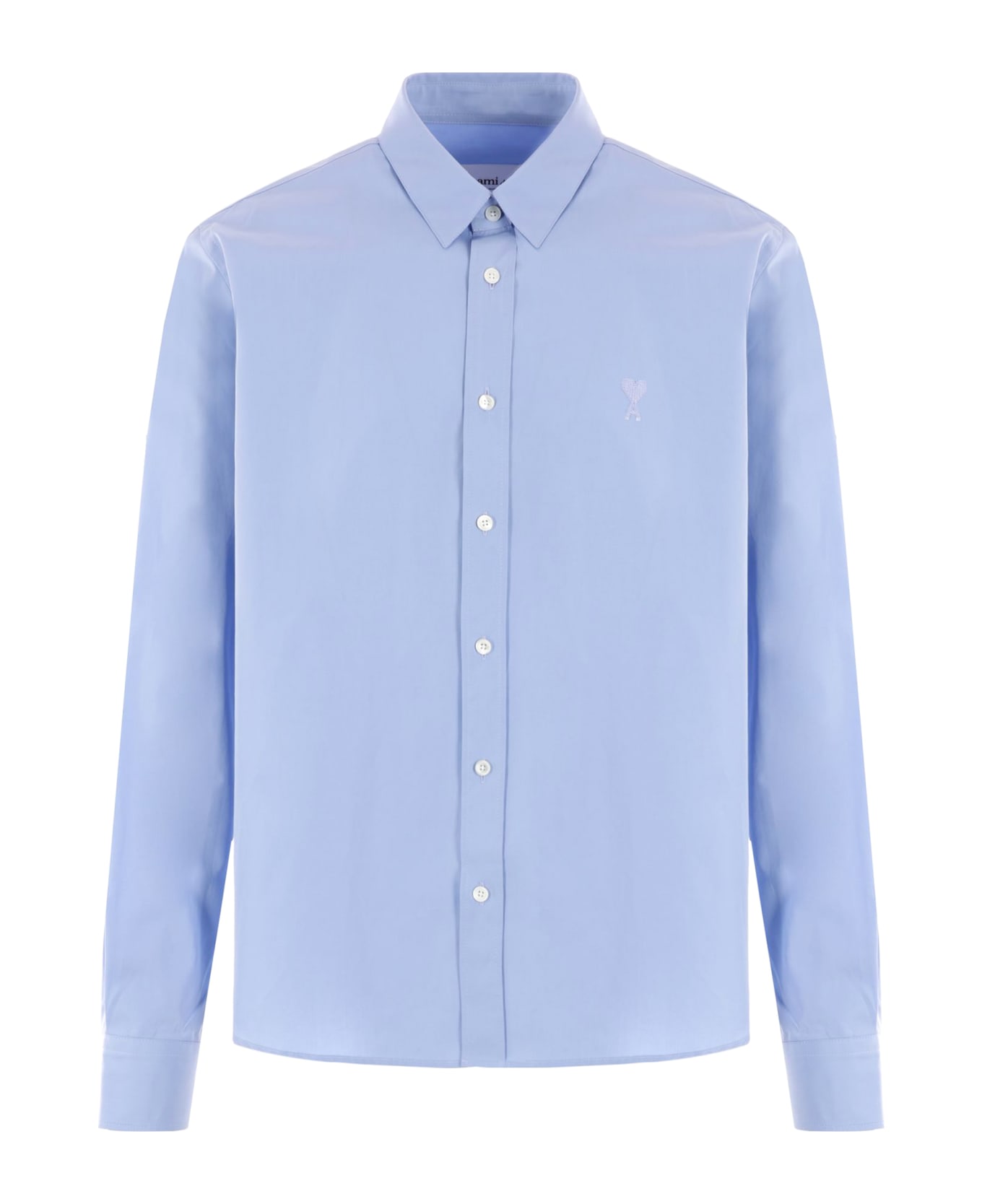 Ami Alexandre Mattiussi Light Blue Cotton Shirt - Blue