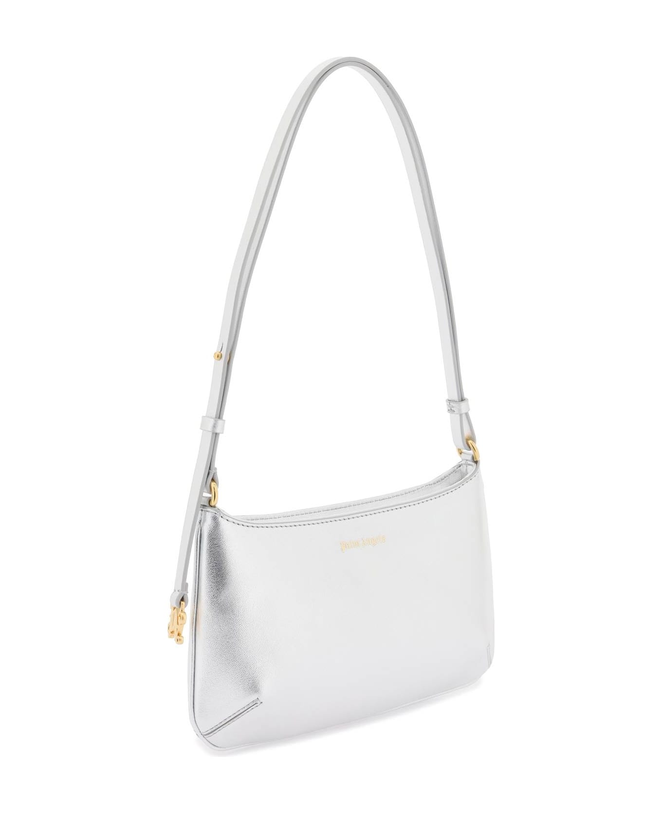 Palm Angels 'giorgina' Silver Leather Bag - Silver トートバッグ
