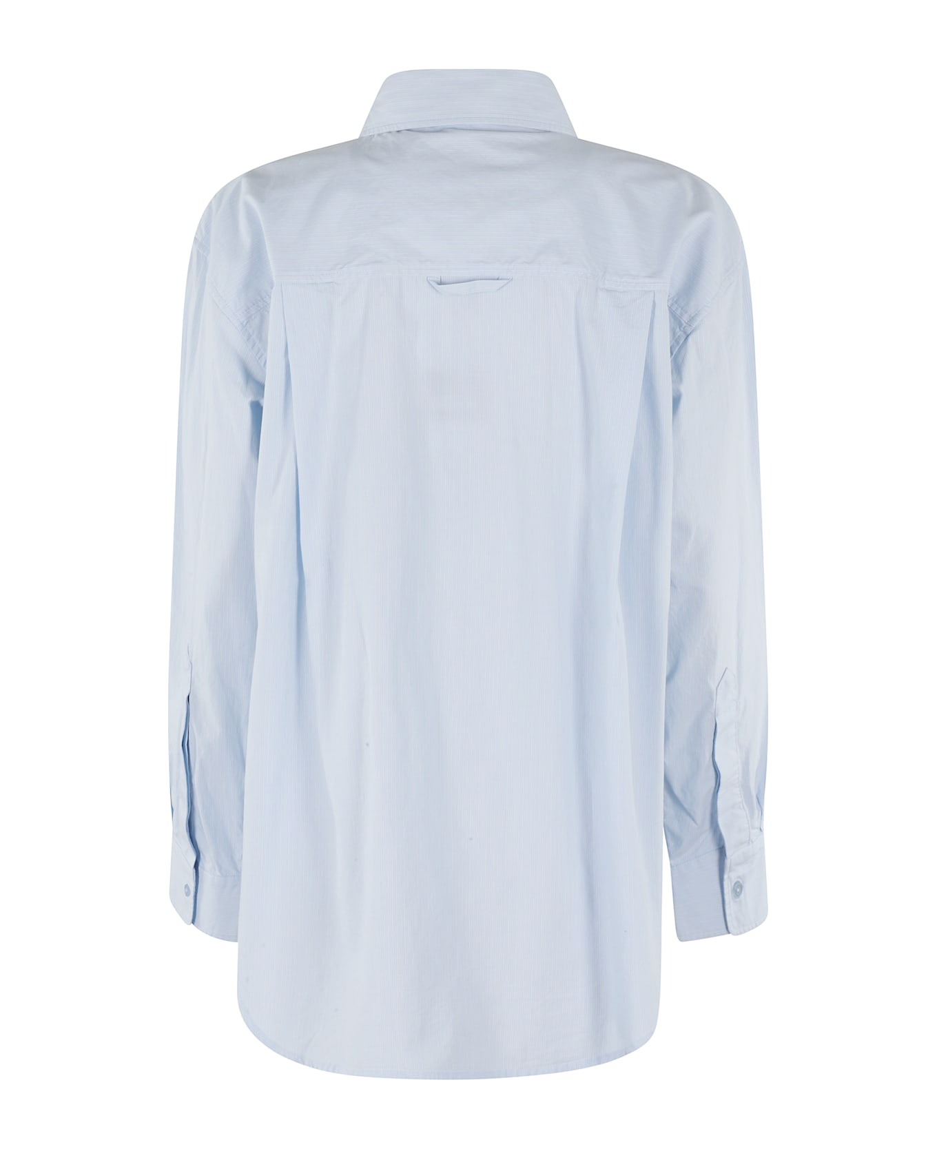 Herskind Bjork Shirt - Light Blue Pinstripe