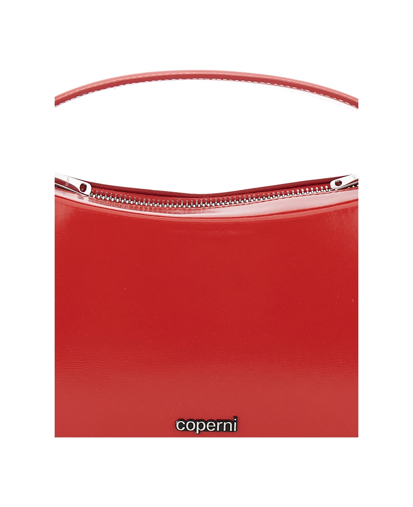 Coperni 
sound Swipe Small
 Red Handbag With Logo Detail In Leather Woman - Red