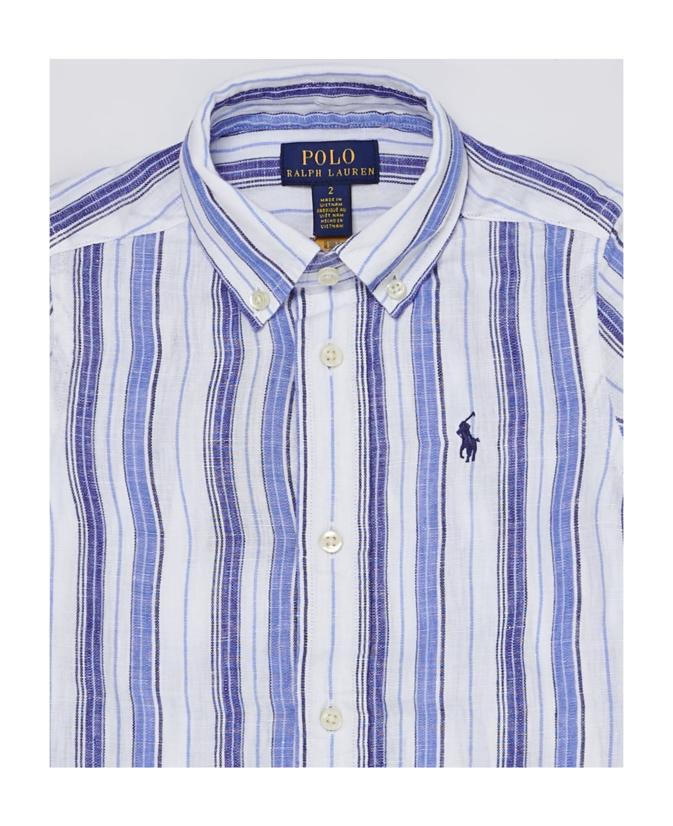 Polo Ralph Lauren Shirt Shirt - BIANCO-AZZURRO シャツ