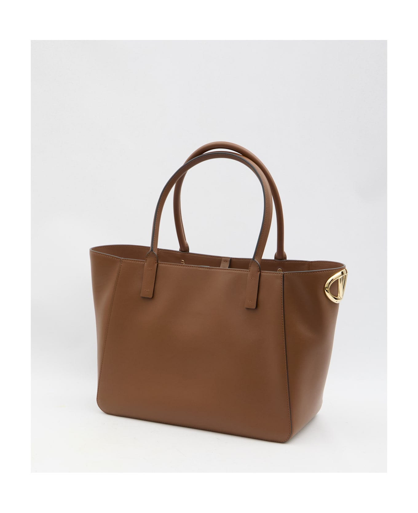 【関税込み】VALENTINO GARAVANI 'VLOGO SIDE' SHOPPING BAG Valentino Garavani VLogo Side Shopping Bag in Nappa Calfskin