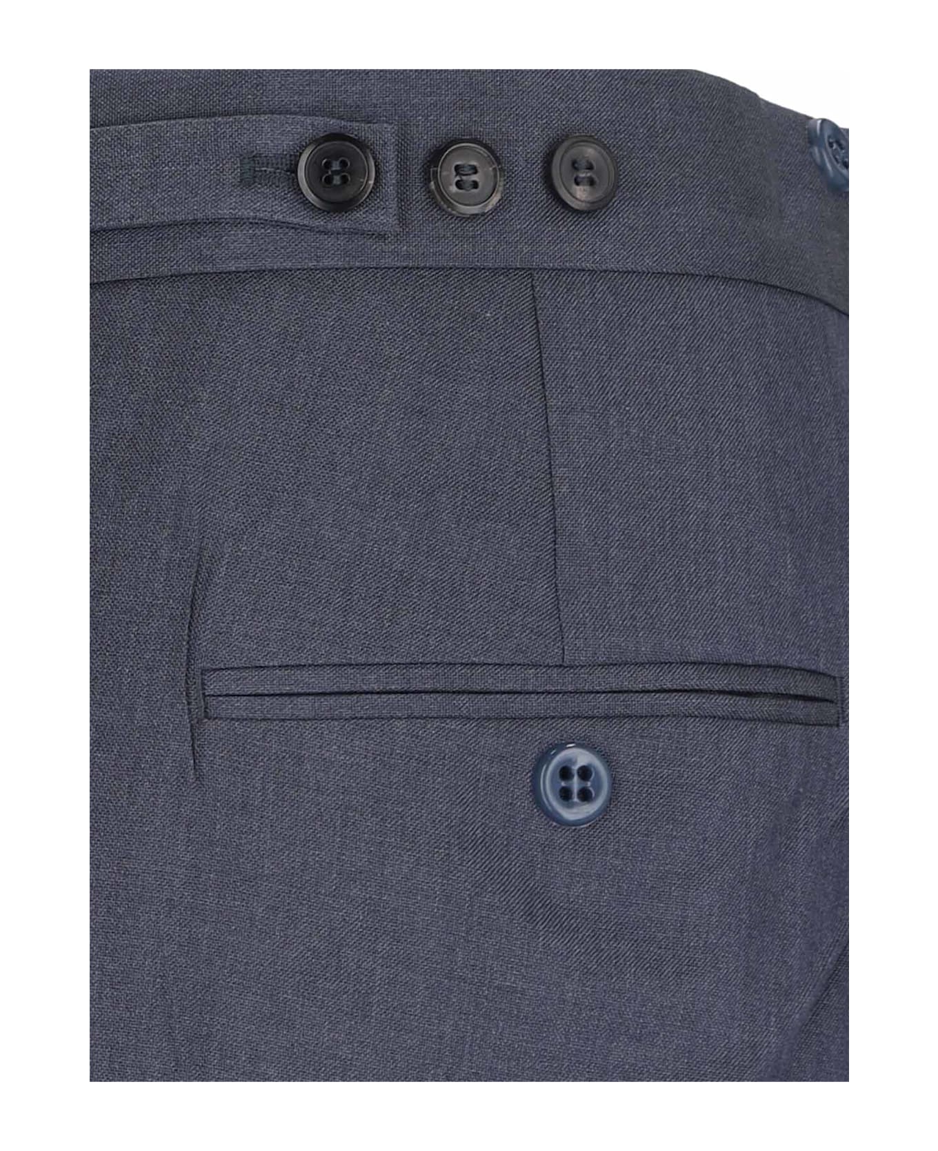Prada Straight Pants - Blue