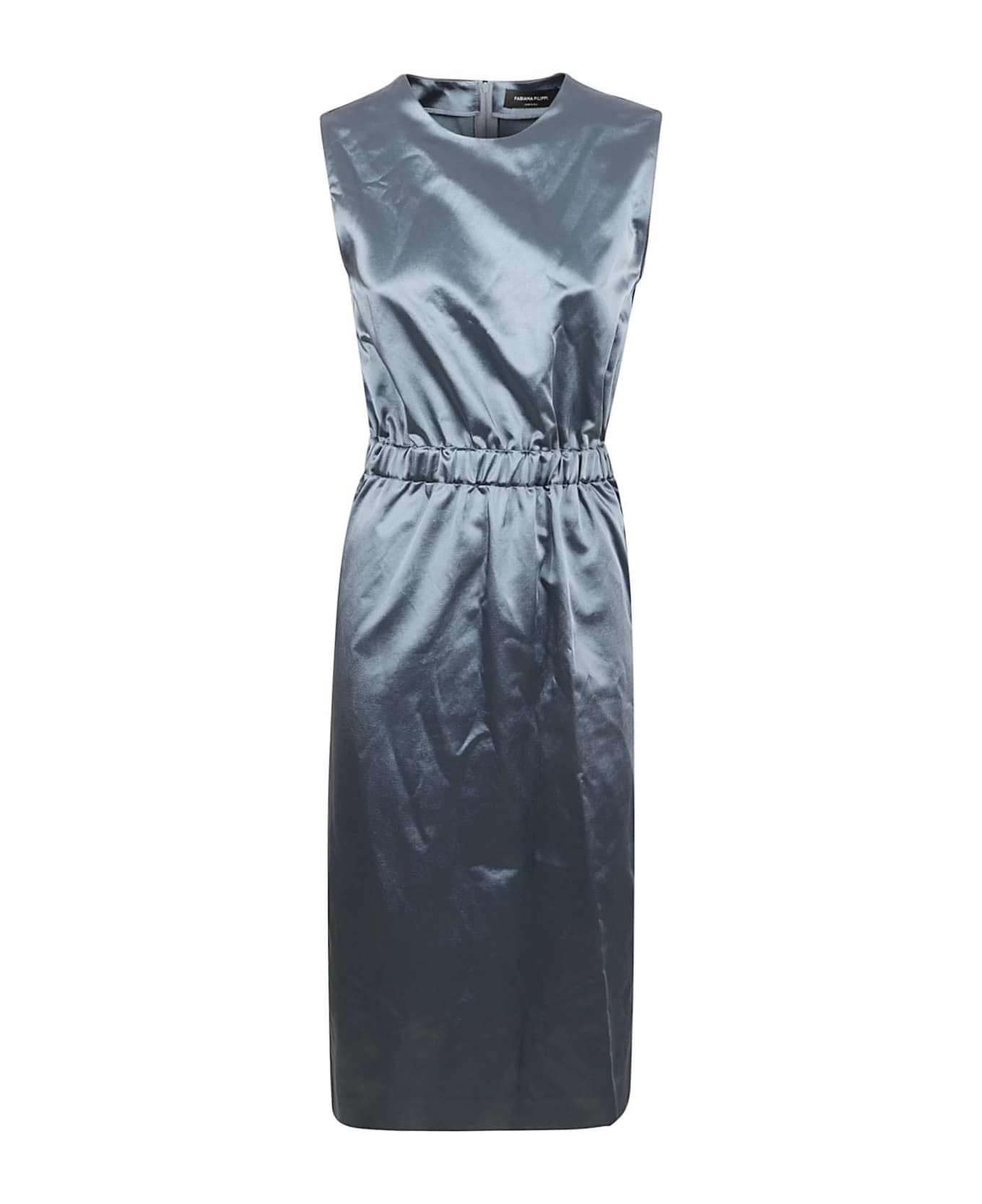 Fabiana Filippi Sleeveless Long-length Dress - Avion Blue
