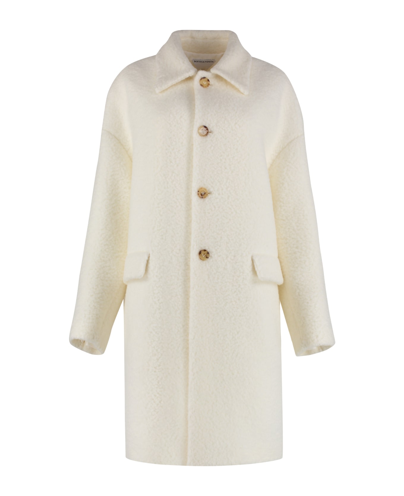 Bottega Veneta Wool Coat - White コート