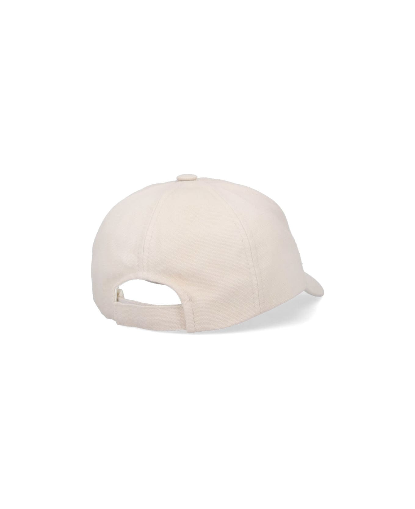 Isabel Marant Tyron Baseball Hat - Cream