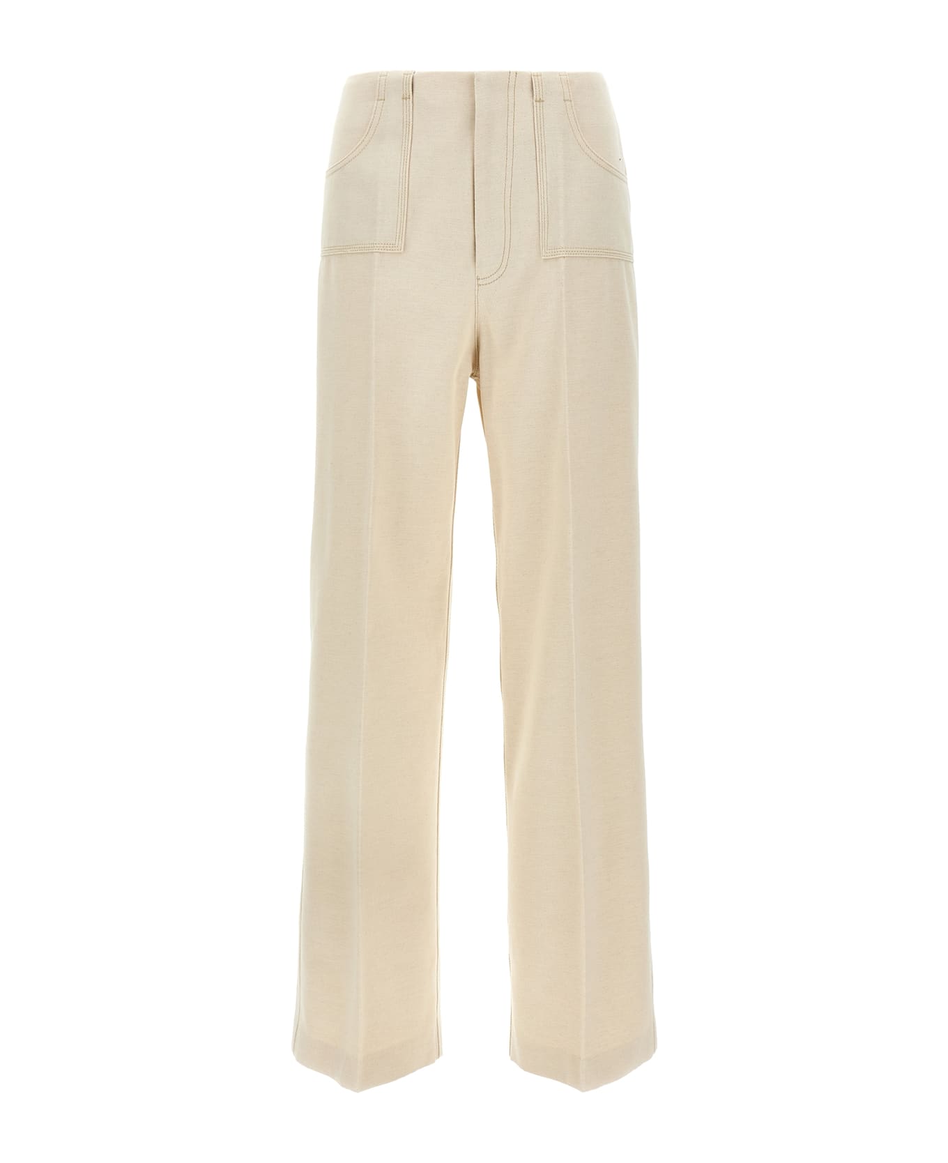 Philosophy di Lorenzo Serafini Canvas Pants - White