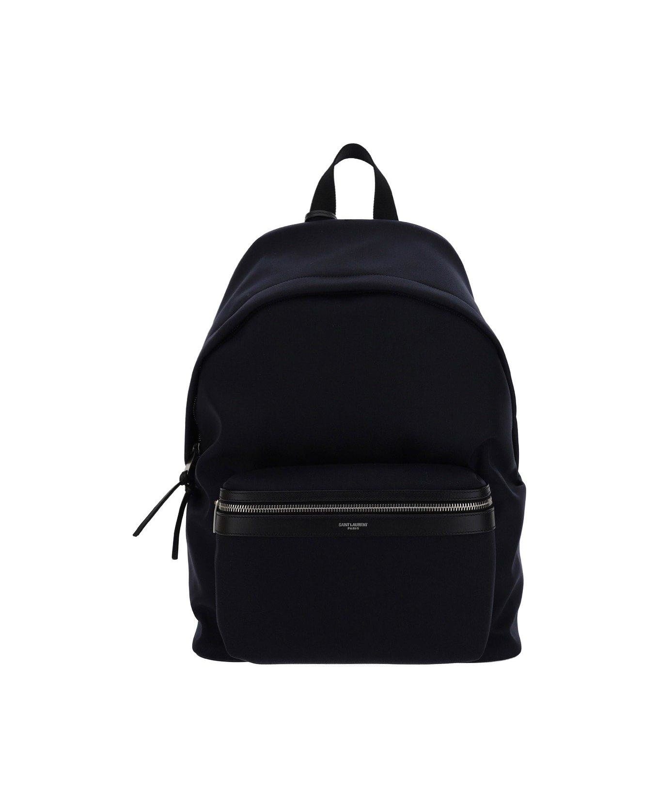 Saint Laurent City Zip-up Backpack