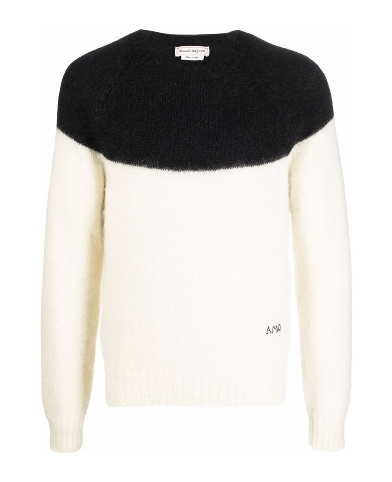 Alexander McQueen Gragon Wool Sweater - Black ニットウェア