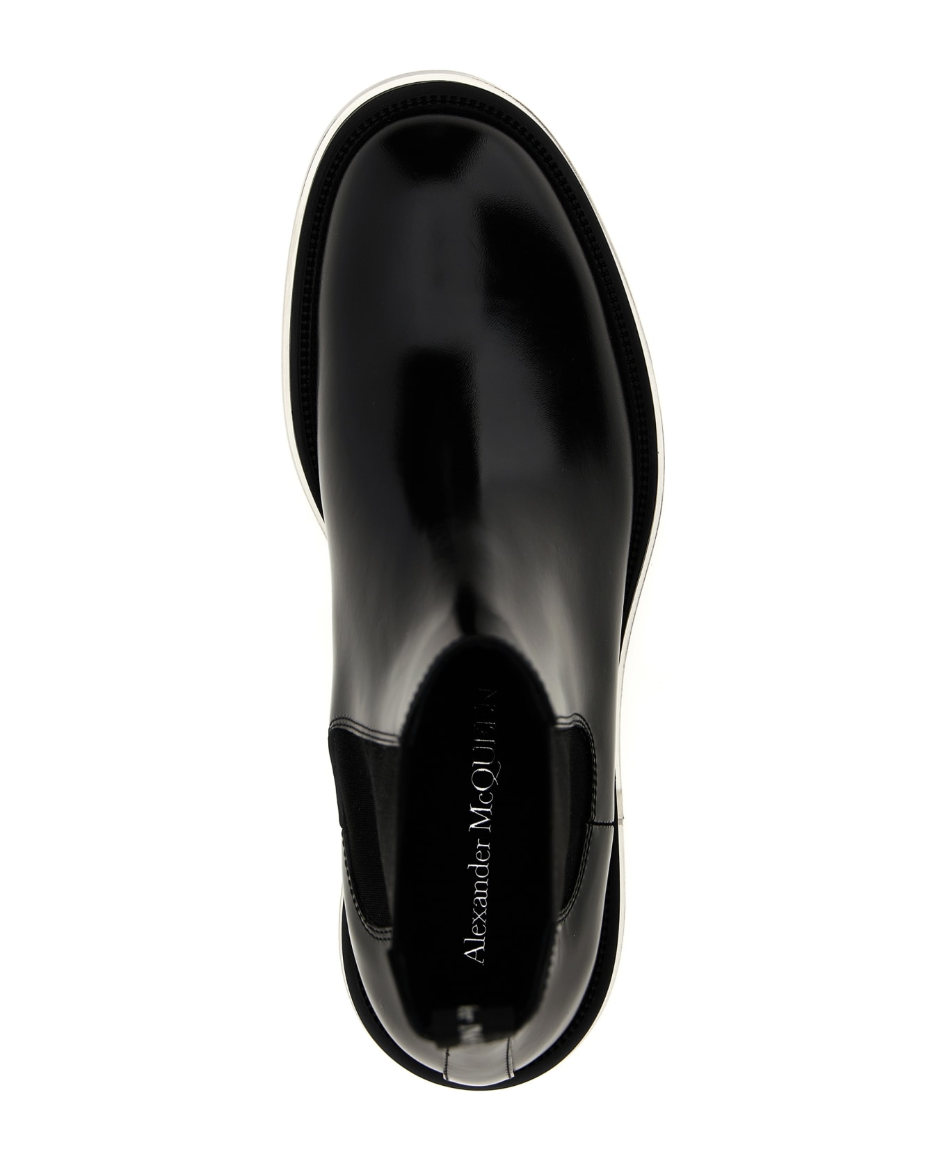 Alexander McQueen 'float' Chelsea Boots - Black  