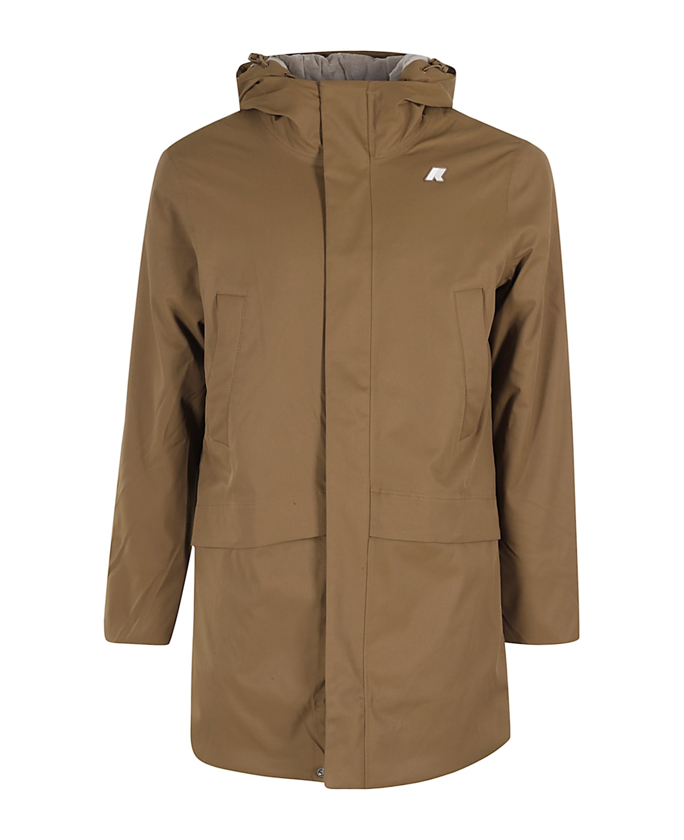 K-Way Jarno Twill Marmotta - Brown C Beige G