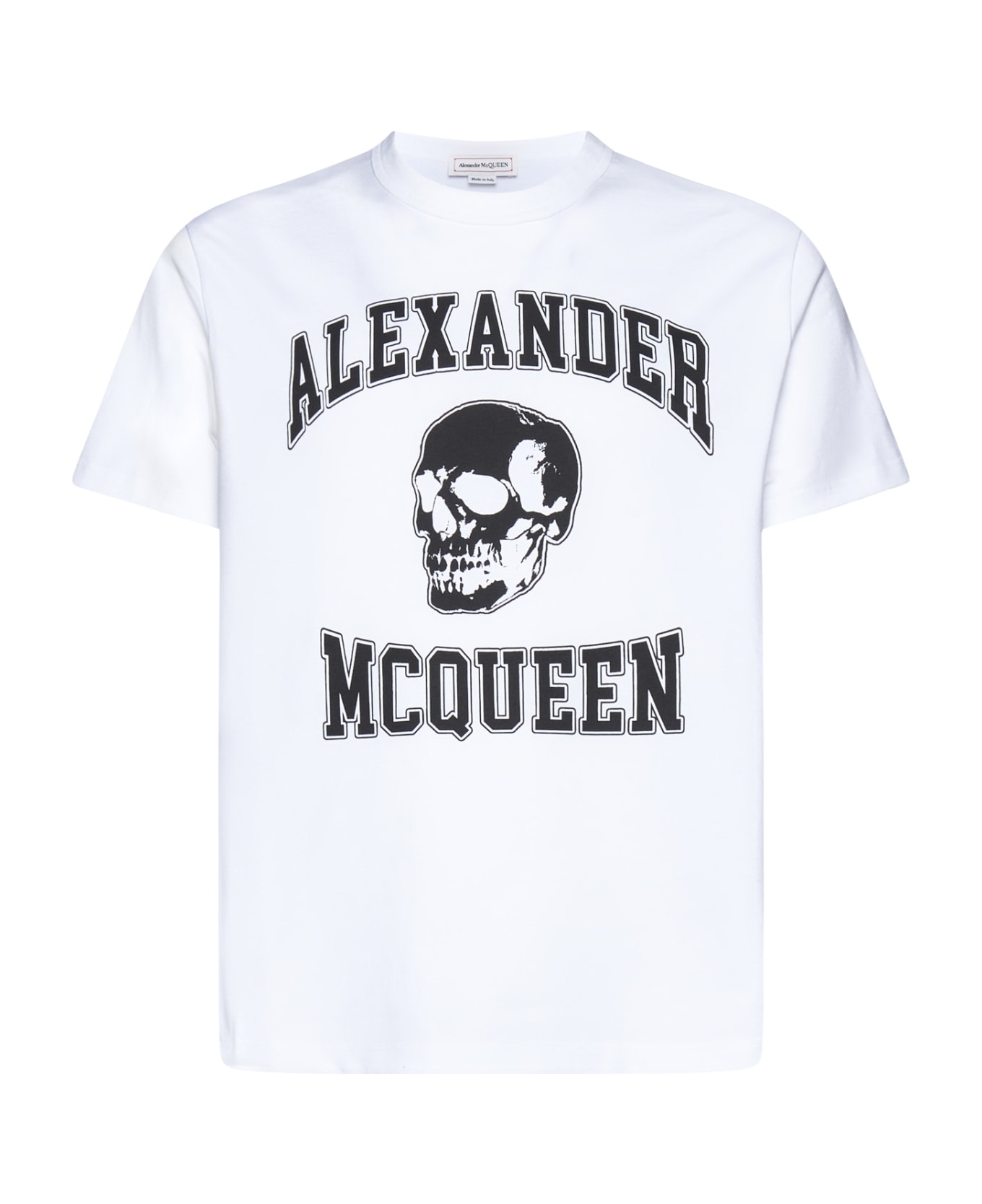 Alexander McQueen Varsity T-shirt - White